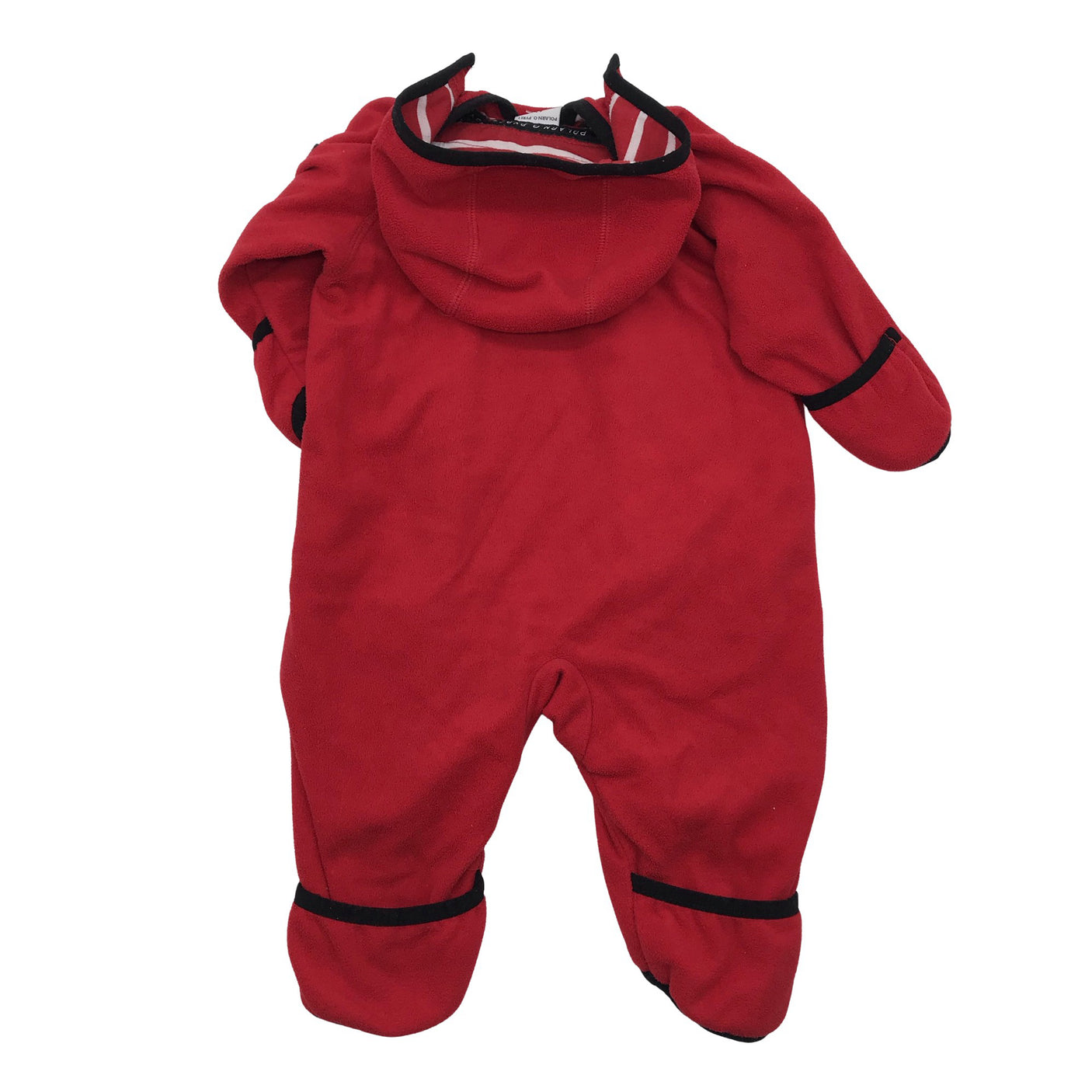 Unisex Polarn O. Pyret - Fleecehaalari, koko 56 - 62 - Punainen (2)