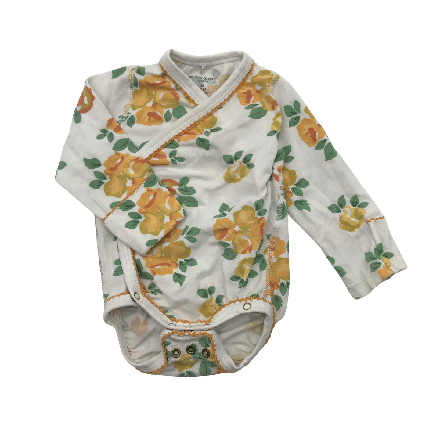 Tyttöjen Polarn O. Pyret - Kietaisubody, koko 50 - 56 - Valkoinen (1)