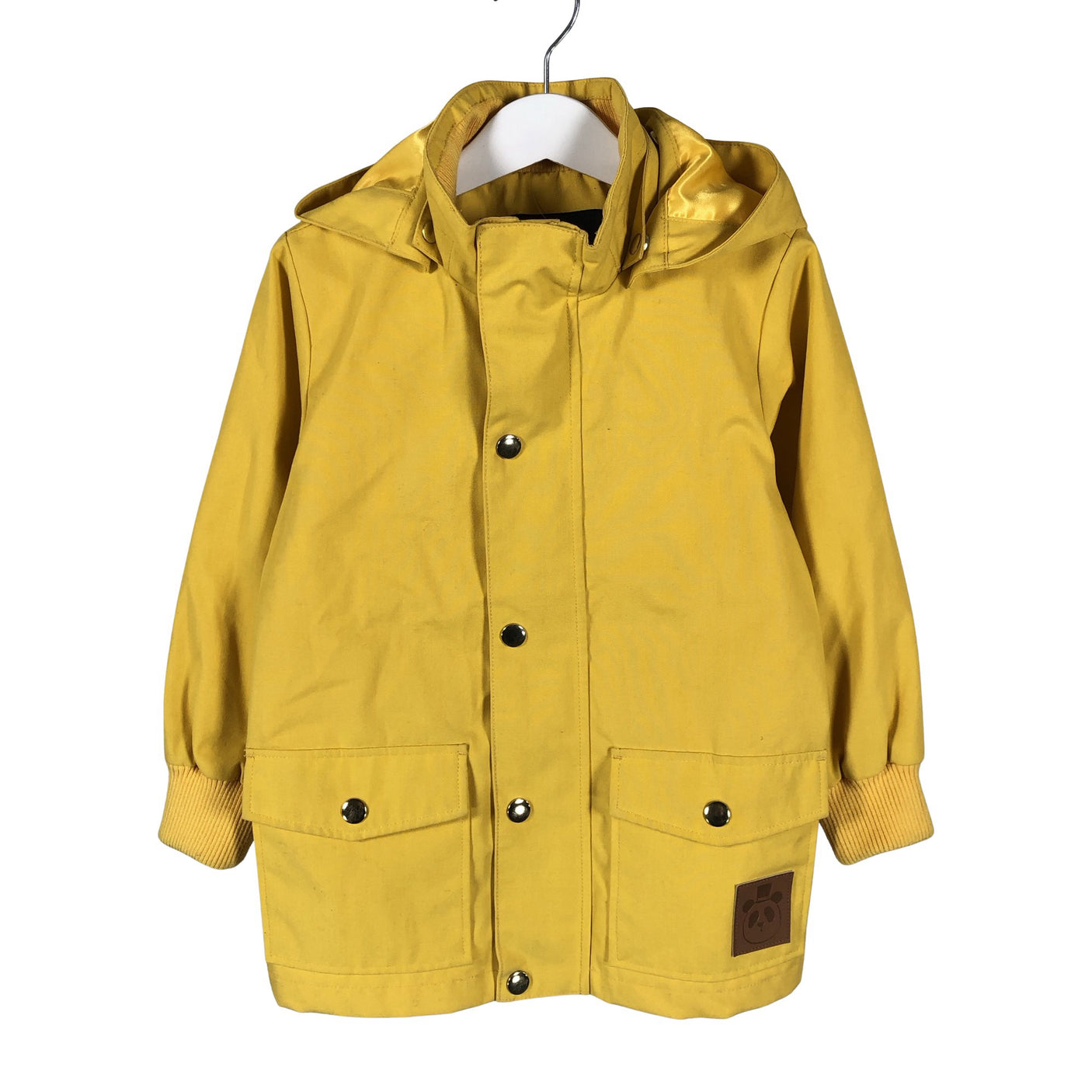 Unisex Mini Rodini - Välikausitakki, koko 104 - 110 - Keltainen (1)
