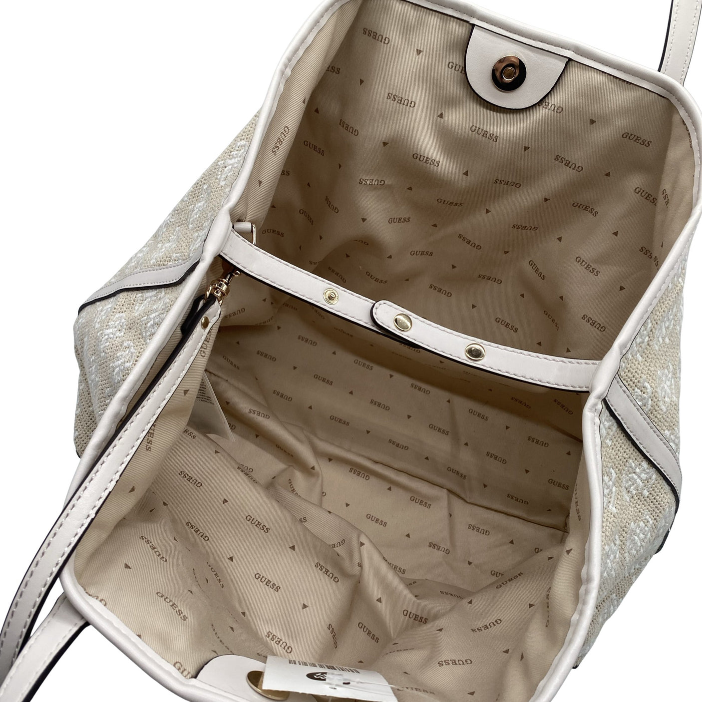 Naisten Guess - Käsilaukku, koko Maxi - Beige (2)