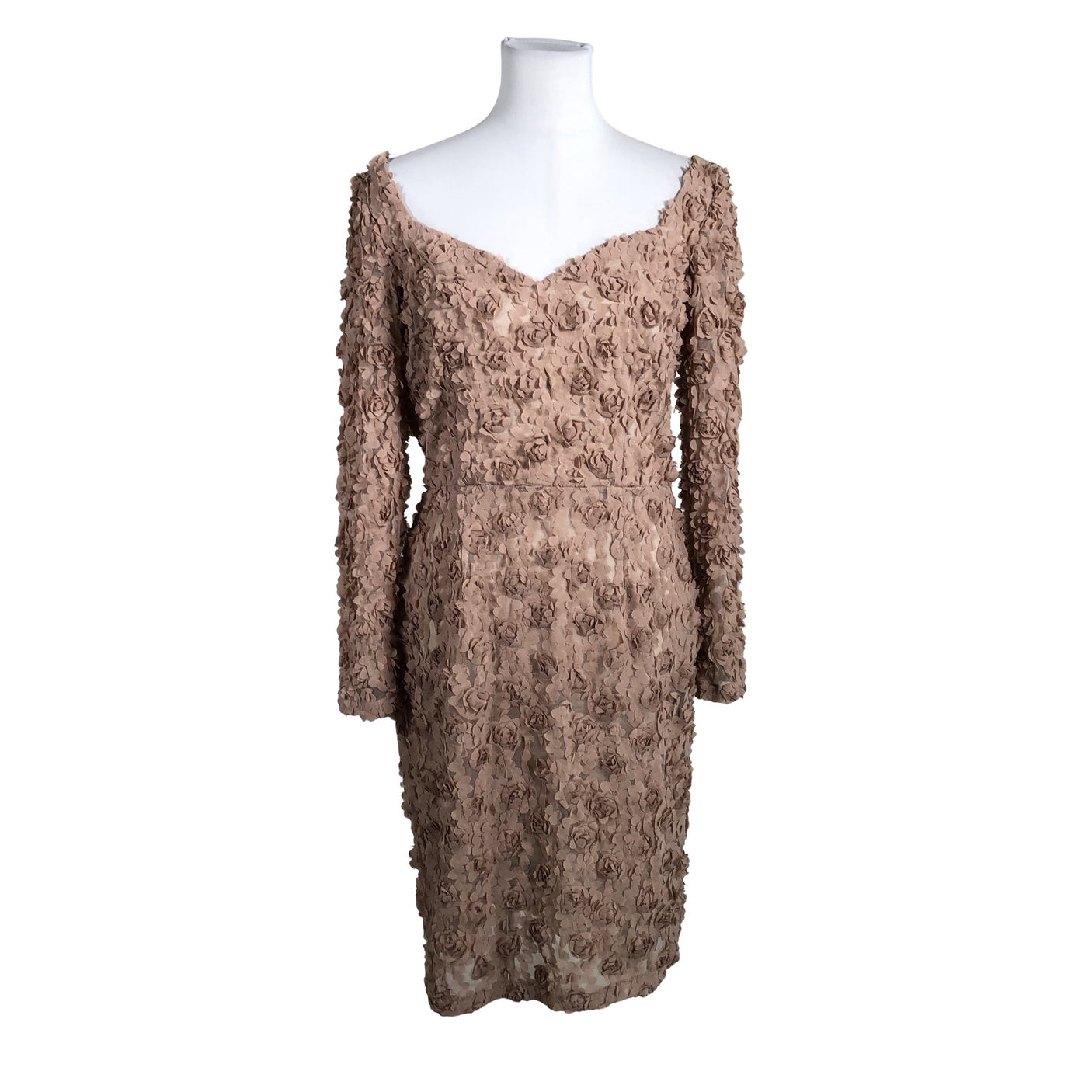 Naisten Ida Sjöstedt - Juhlamekko, koko 40 - Beige (1)