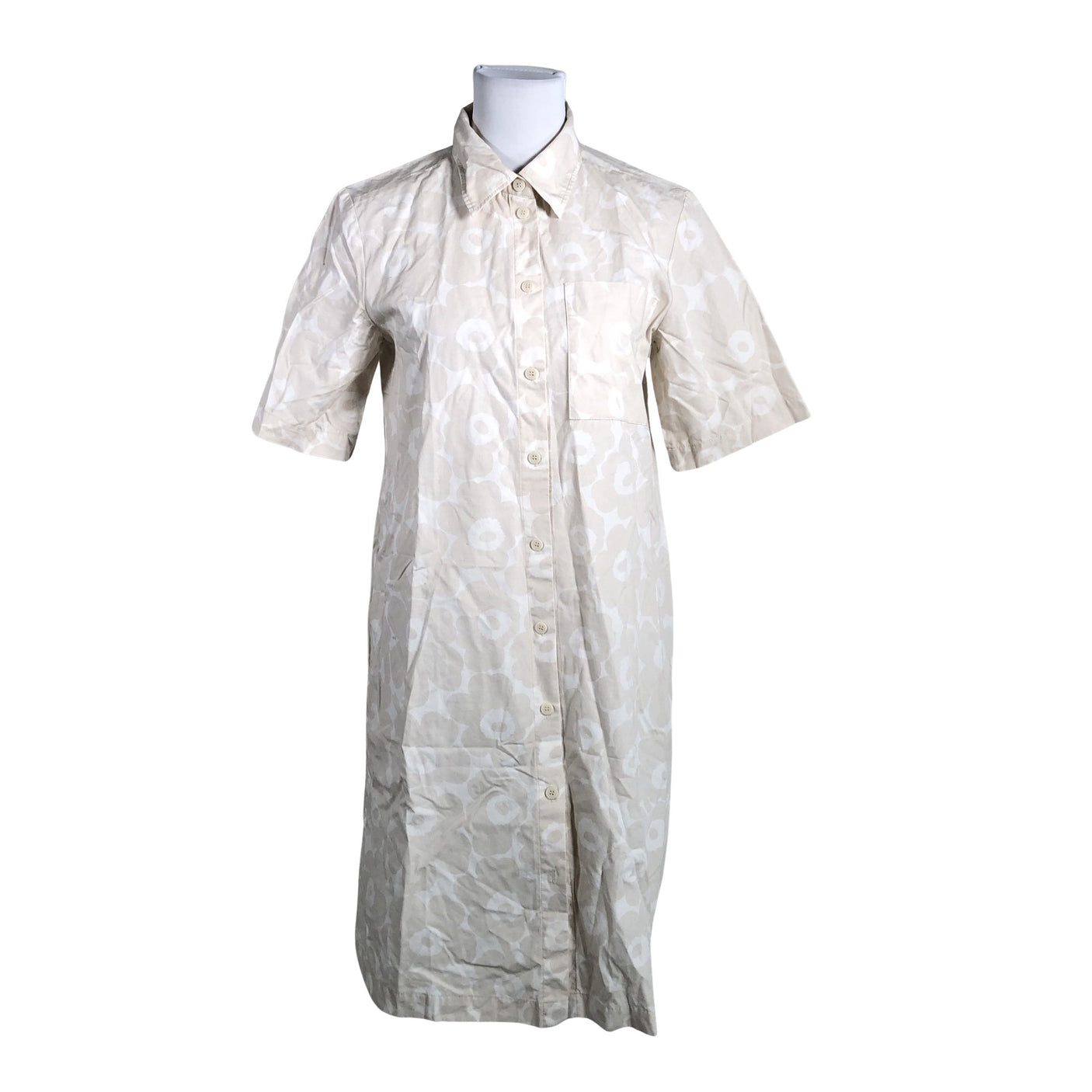 Naisten Marimekko - Kangasmekko, koko 36 - Beige (1)