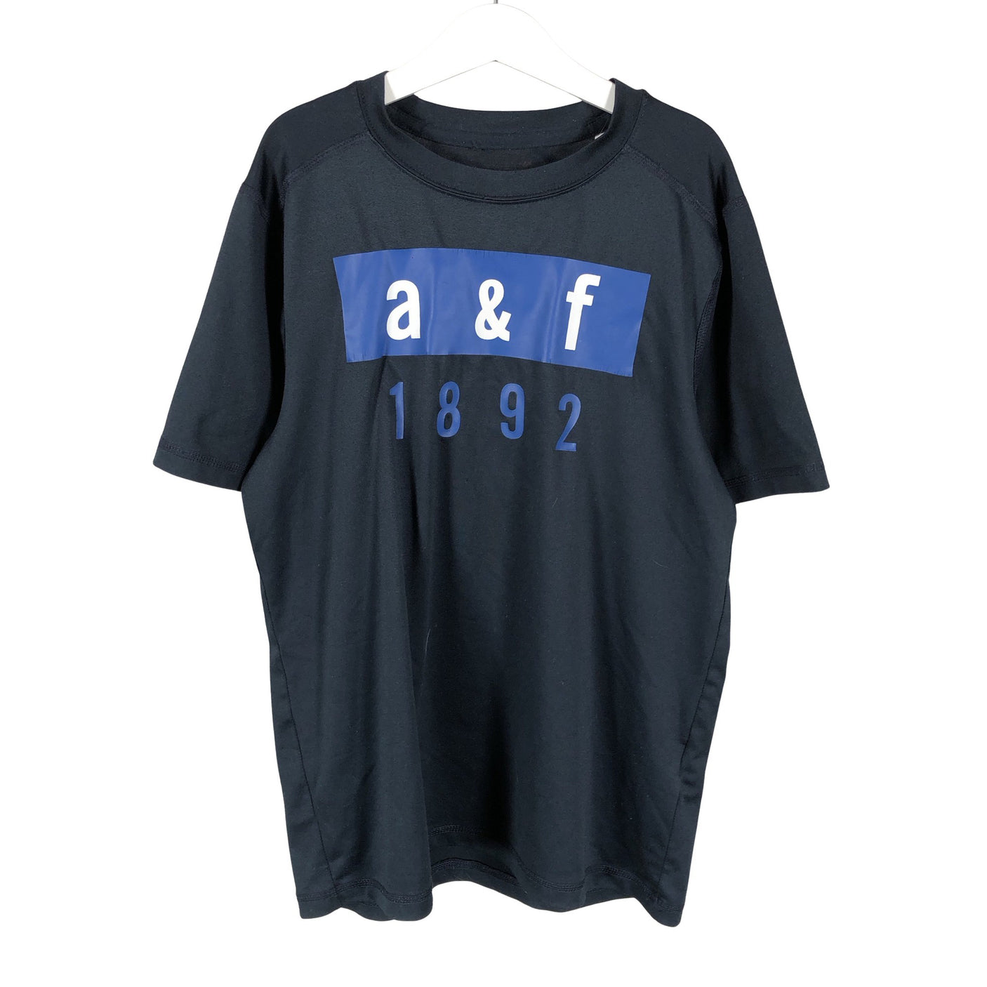 Poikien Abercrombie&Fitch - Urheilupaita, lyhyet hihat, koko 146 - 152 - Musta (1)