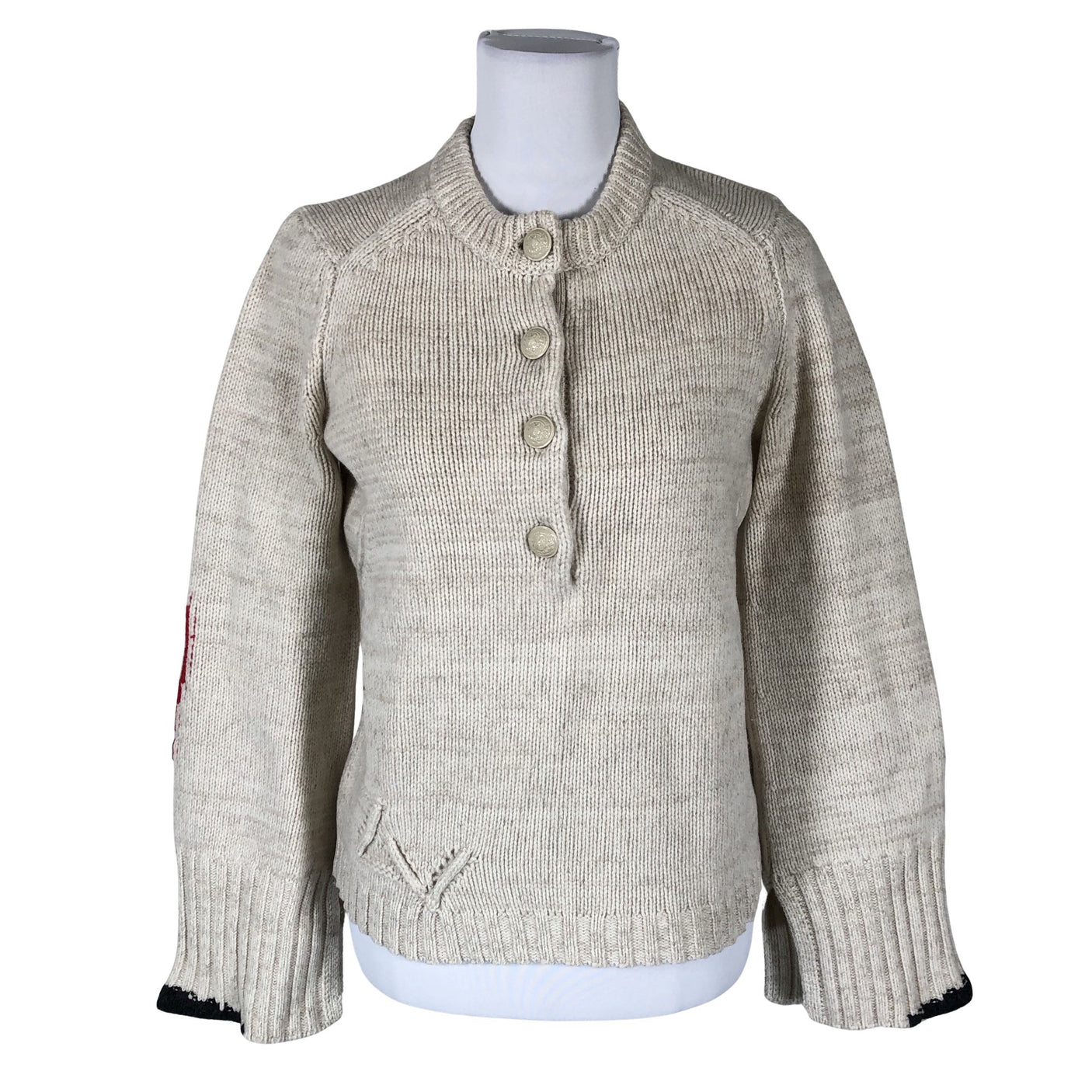 Naisten Zadig & Voltaire - Neulepaita, koko 38 - Beige (1)