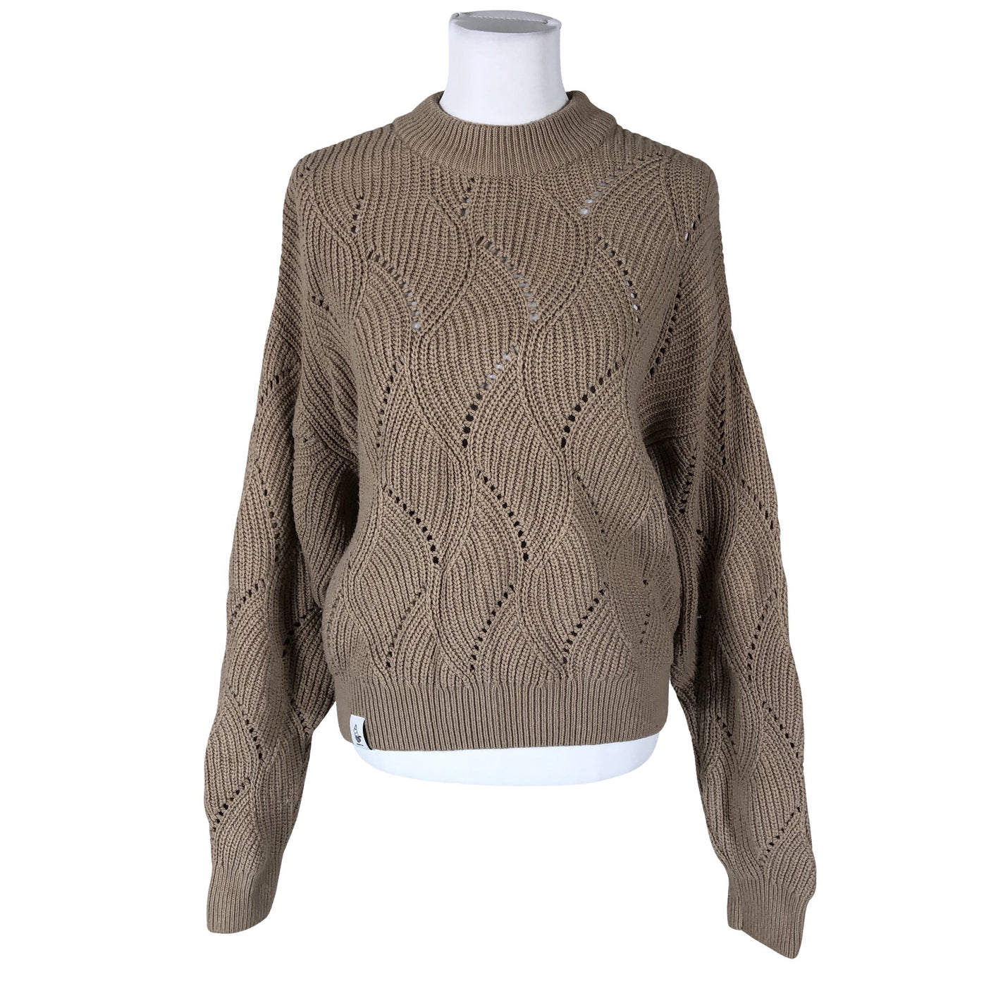 Naisten Makia - Neulepaita, koko 36 - Beige (1)