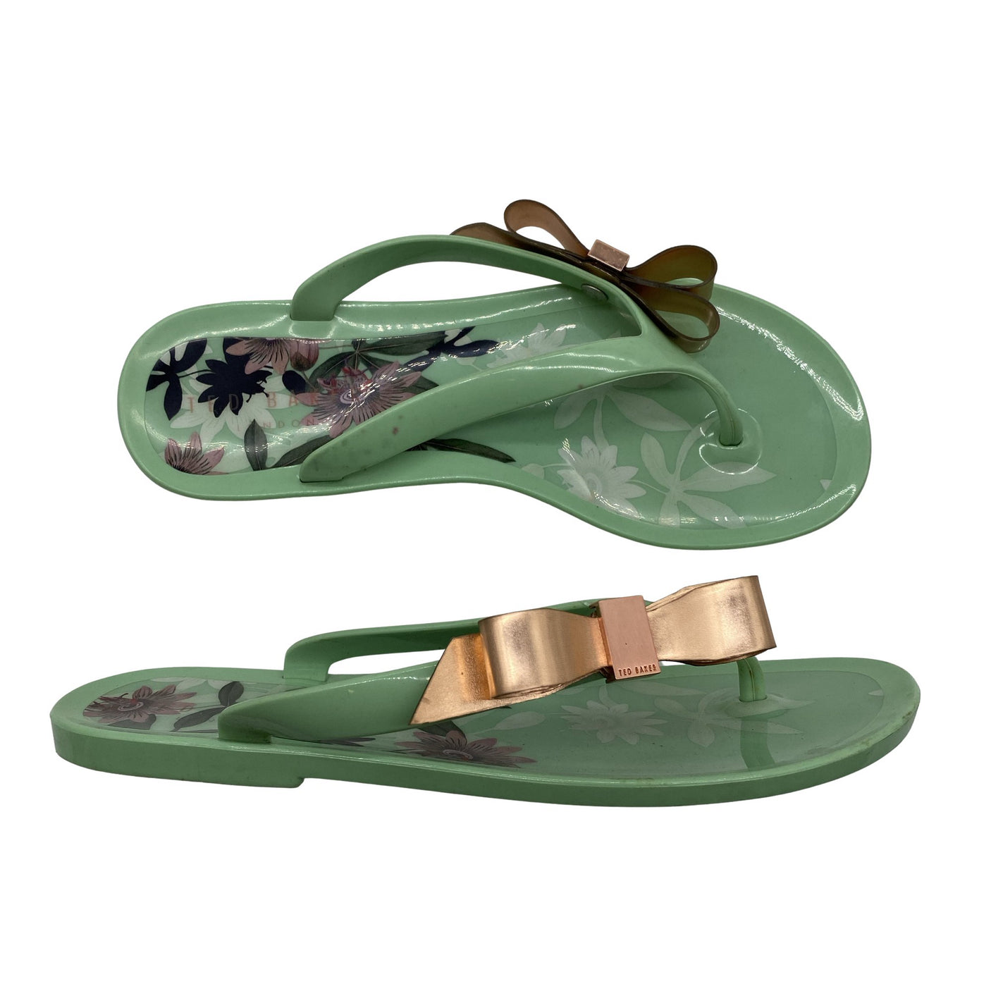 Naisten Ted Baker - Rantasandaalit, koko 37 - Vihreä (1)