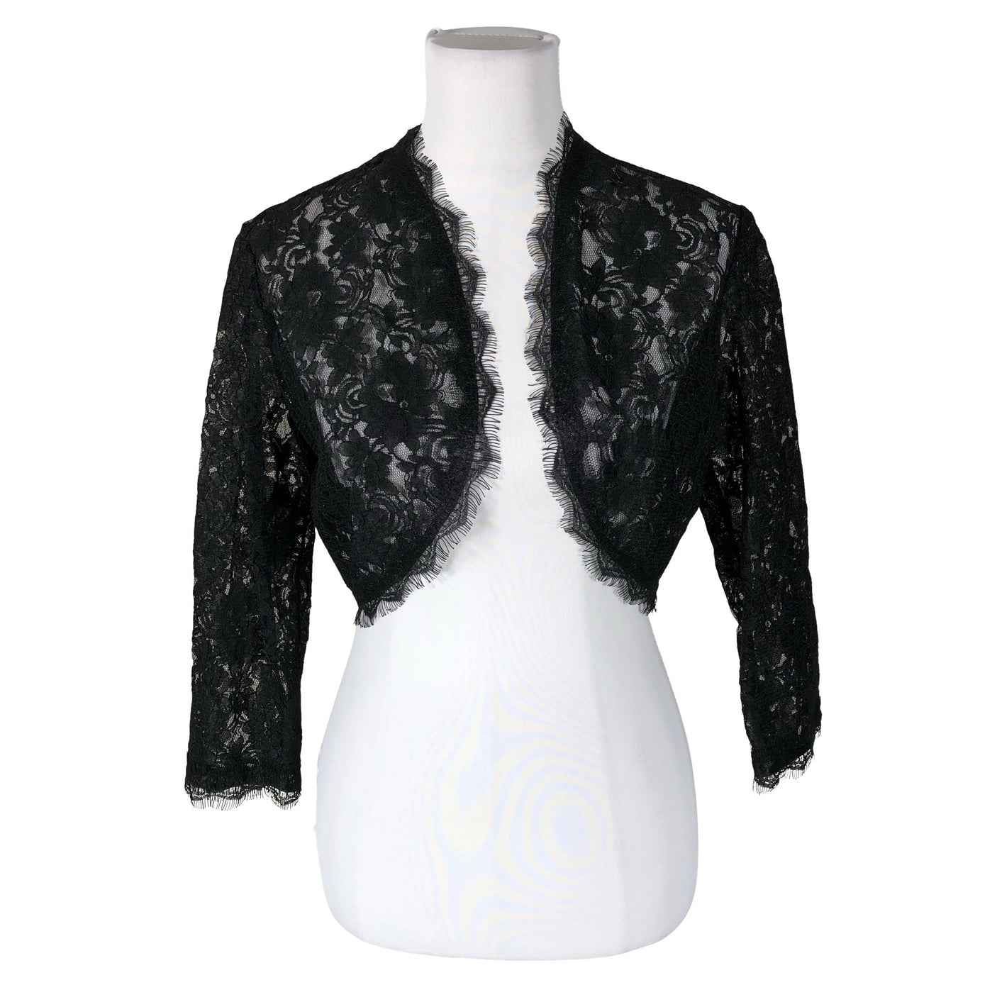 Naisten Elegance - Juhlabolero, koko 40 - Musta (1)