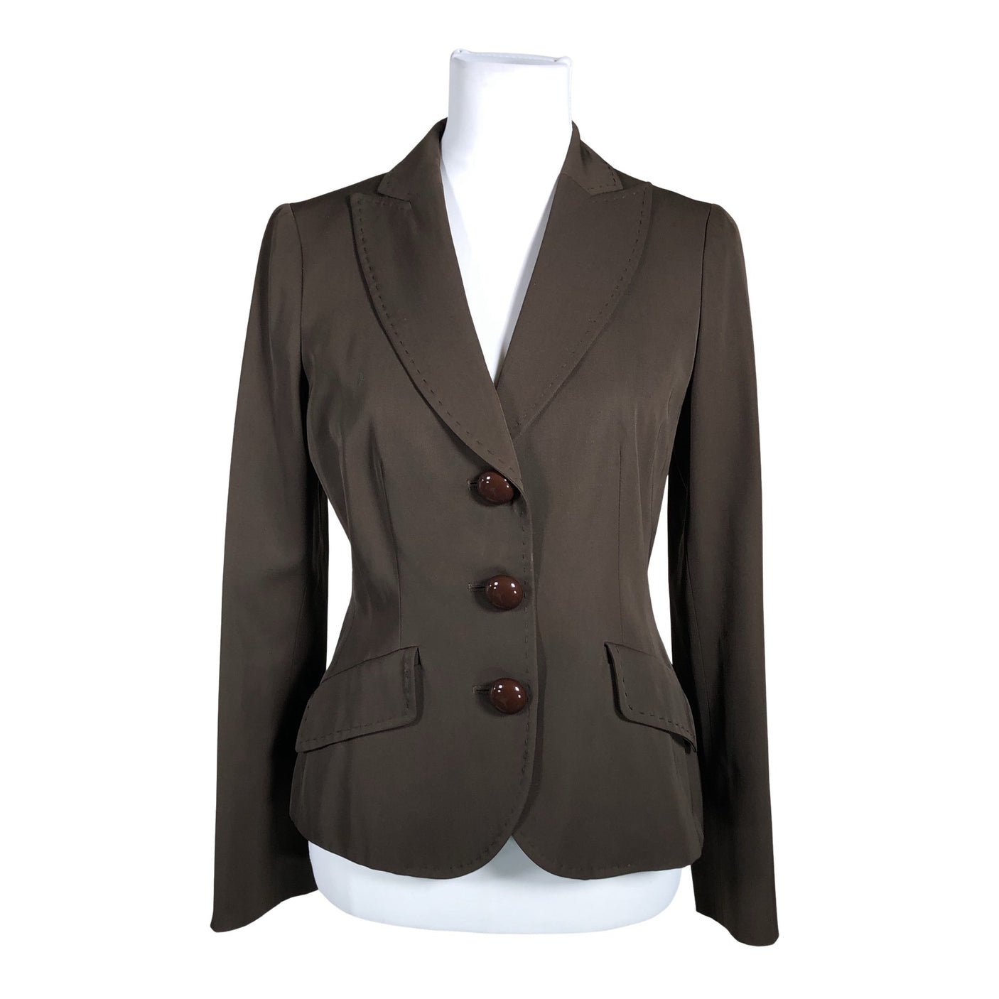 Naisten Moschino - Jakku, koko 38 - Ruskea (1)