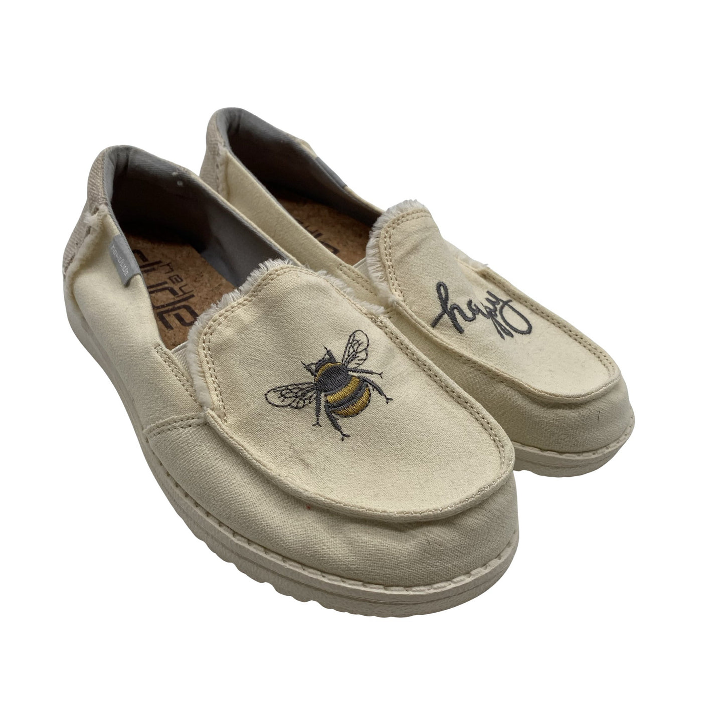 Naisten Hey Dude - Loaferit, koko 38 - Beige (2)