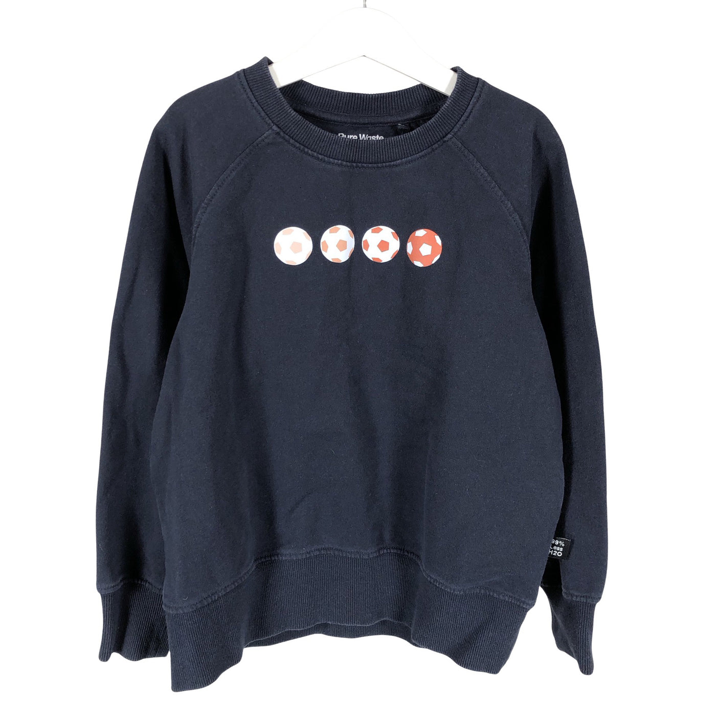 Unisex Pure Waste - Collegepaita, koko 134 - 140 - Sininen (1)