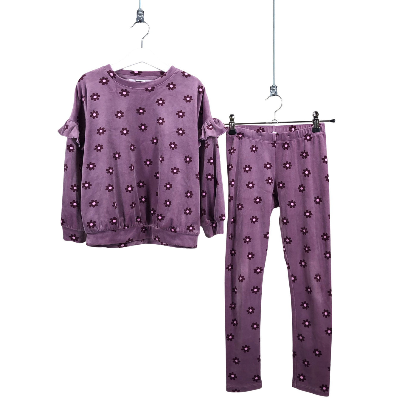 Tyttöjen Lindex - Collegeasu, koko 116 - 122 - Violetti (1)