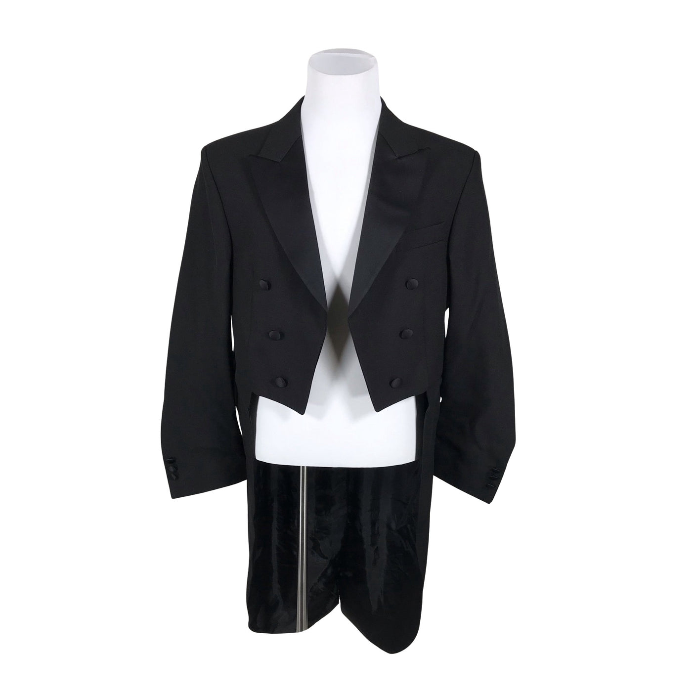 Miesten Tux & Tail - Frakki, koko L - Musta (3)