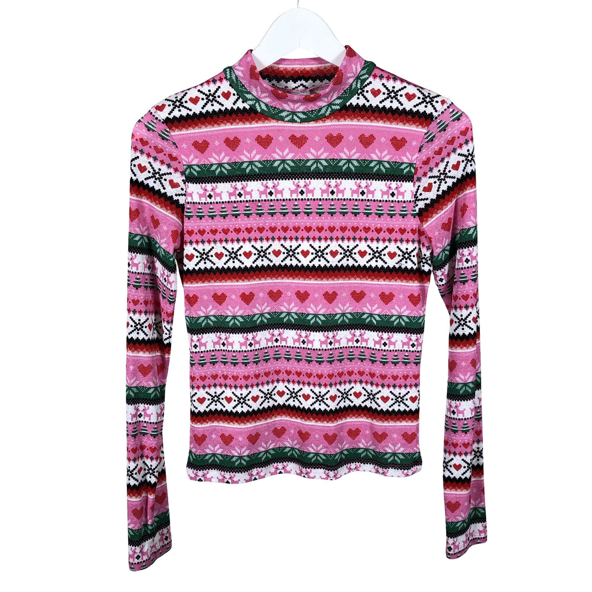 Unisex Lindex - Trikoopaita, koko 158 - 164 - Pinkki (1)