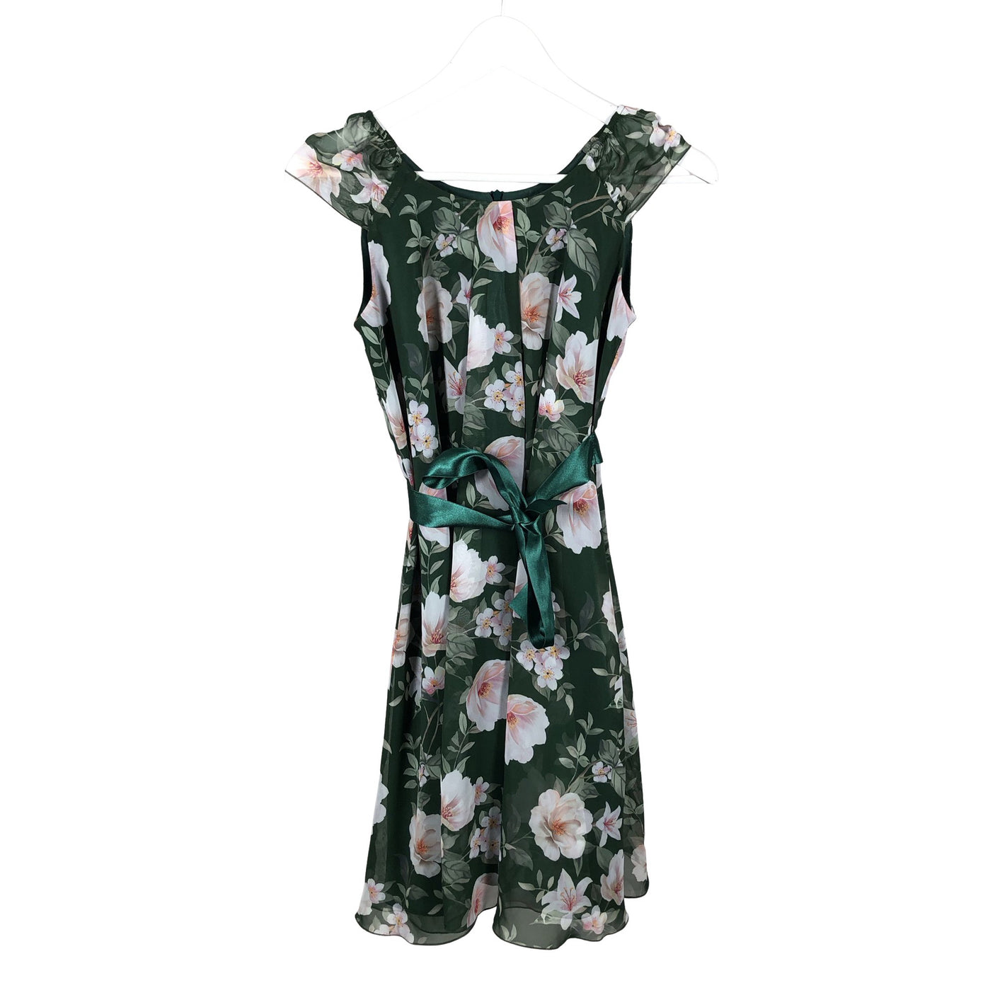 Tyttöjen Mignelin - Kangasmekko, koko 152 - 158 - Vihreä (1)