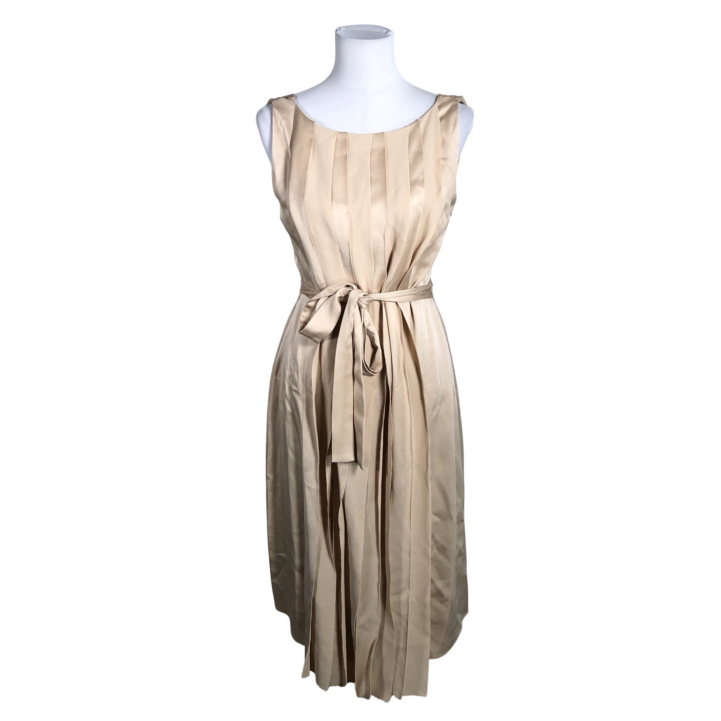 Naisten Hugo Boss - Juhlamekko, koko 38 - Beige (1)