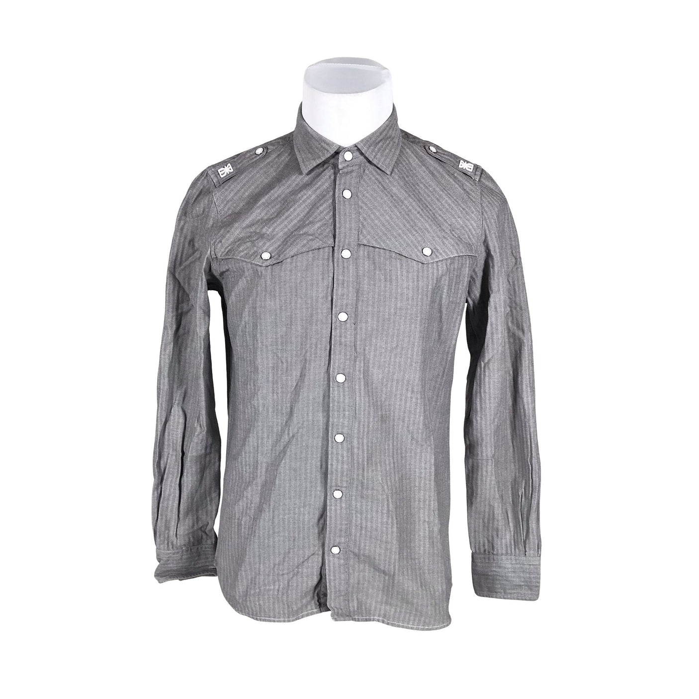Miesten Makia - Kauluspaita, koko S - Harmaa (1)