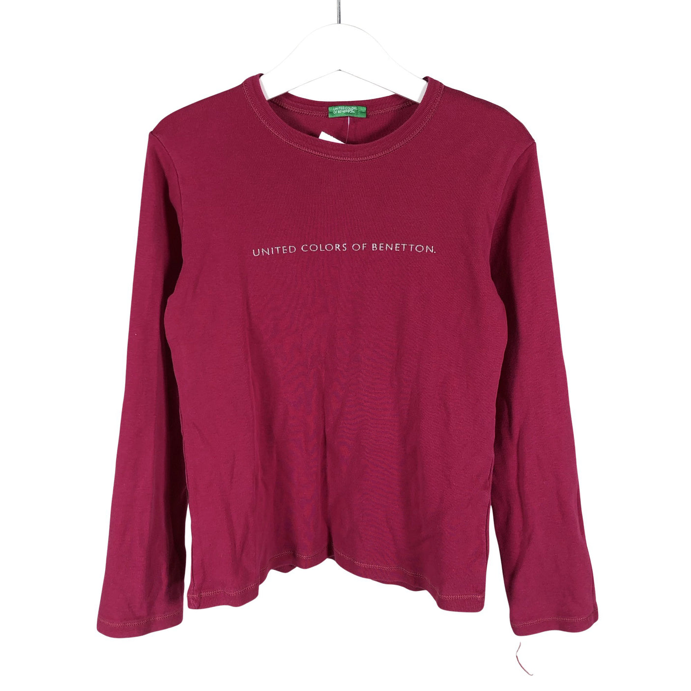 Tyttöjen Benetton - Trikoopaita, koko 134 - 140 - Pinkki (1)