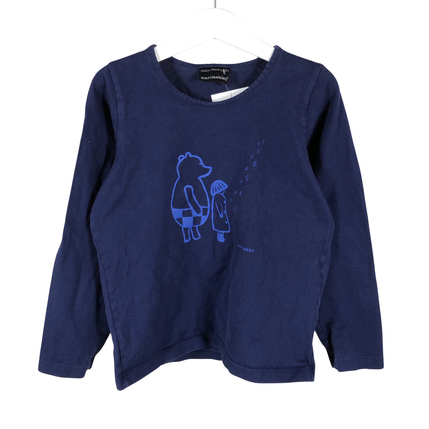 Unisex Marimekko - Trikoopaita, koko 122 - 128 - Sininen (1)