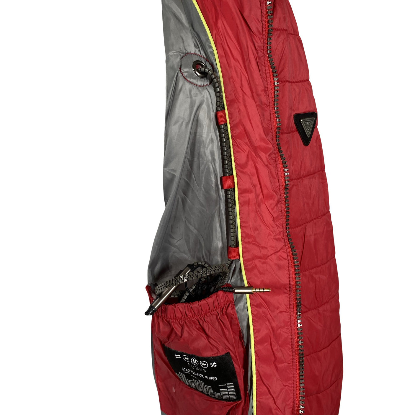 Miesten Guess - Kevyttoppatakki, koko S - Punainen (4)