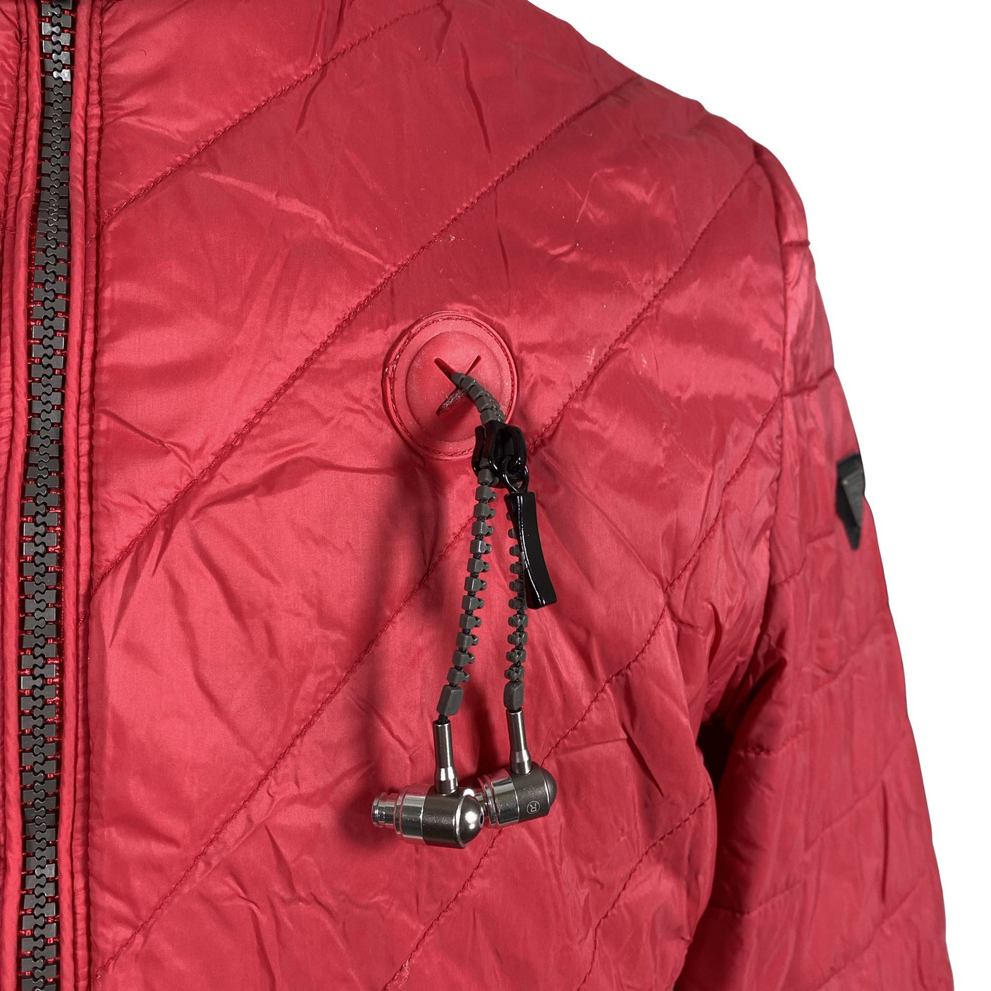 Miesten Guess - Kevyttoppatakki, koko S - Punainen (3)