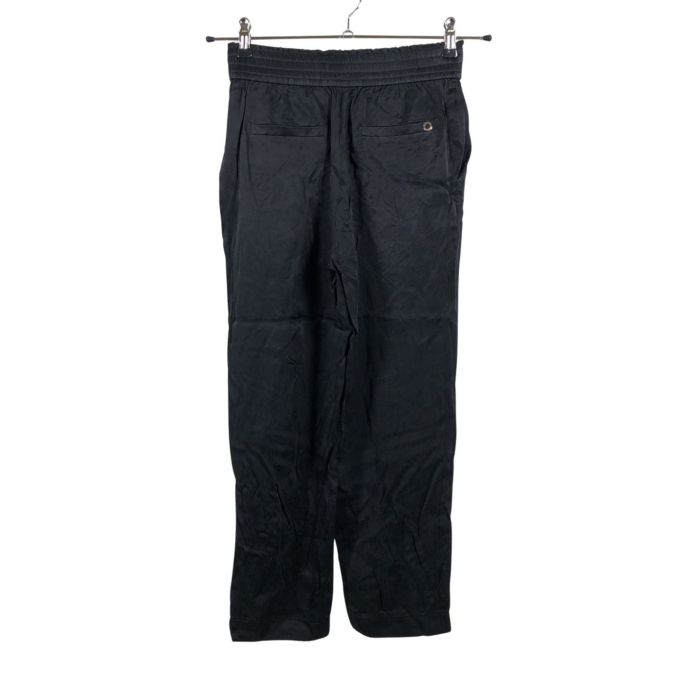 Naisten Massimo Dutti - Kangashousut, koko 34 - Musta (2)