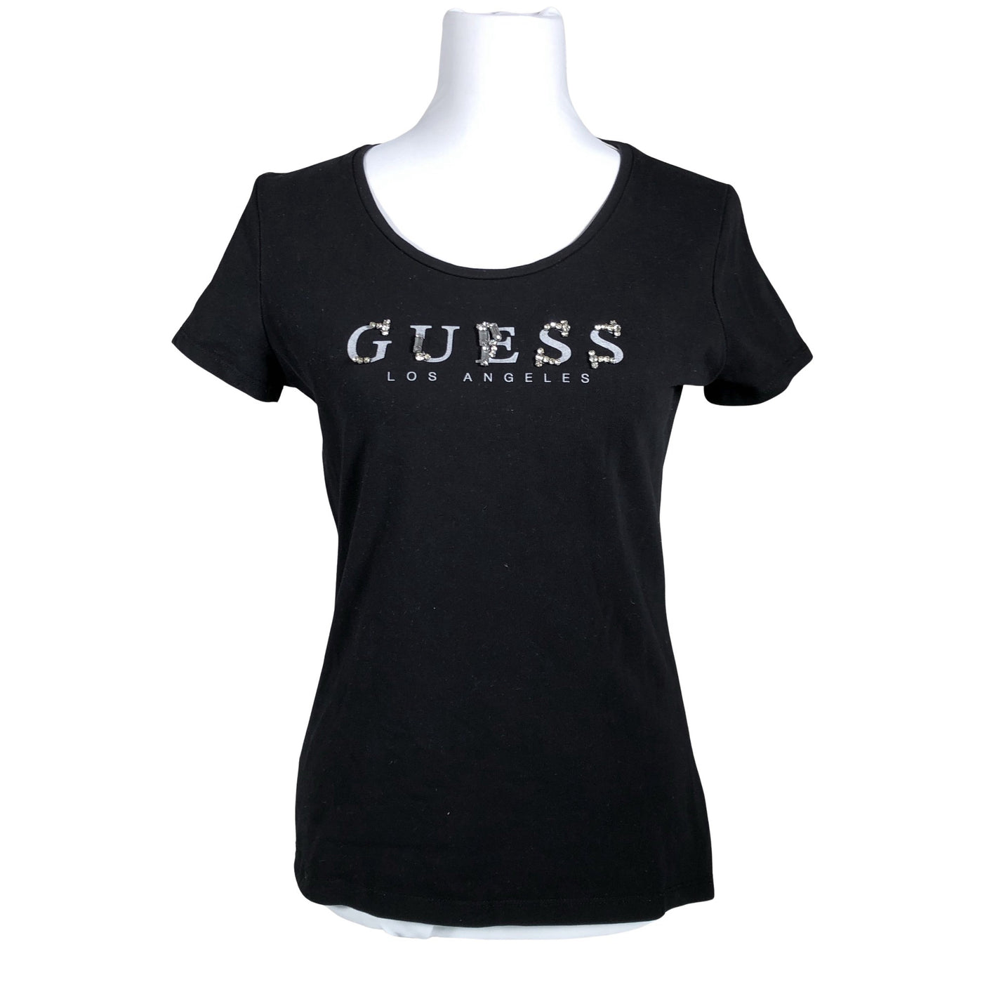 Naisten Guess - T-paita, koko 40 - Musta (1)