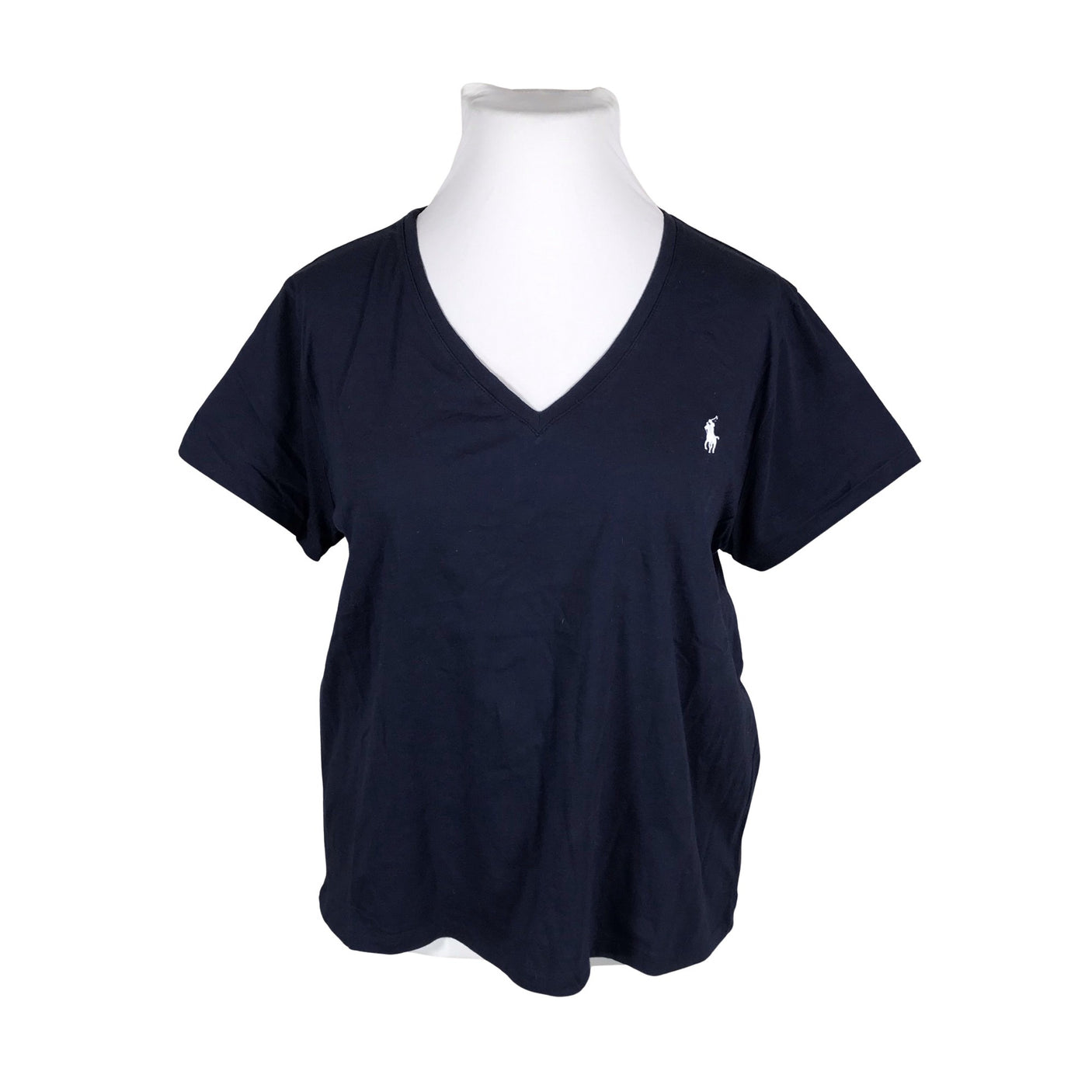Naisten Polo Ralph Lauren - T-paita, koko 44 - Sininen (1)