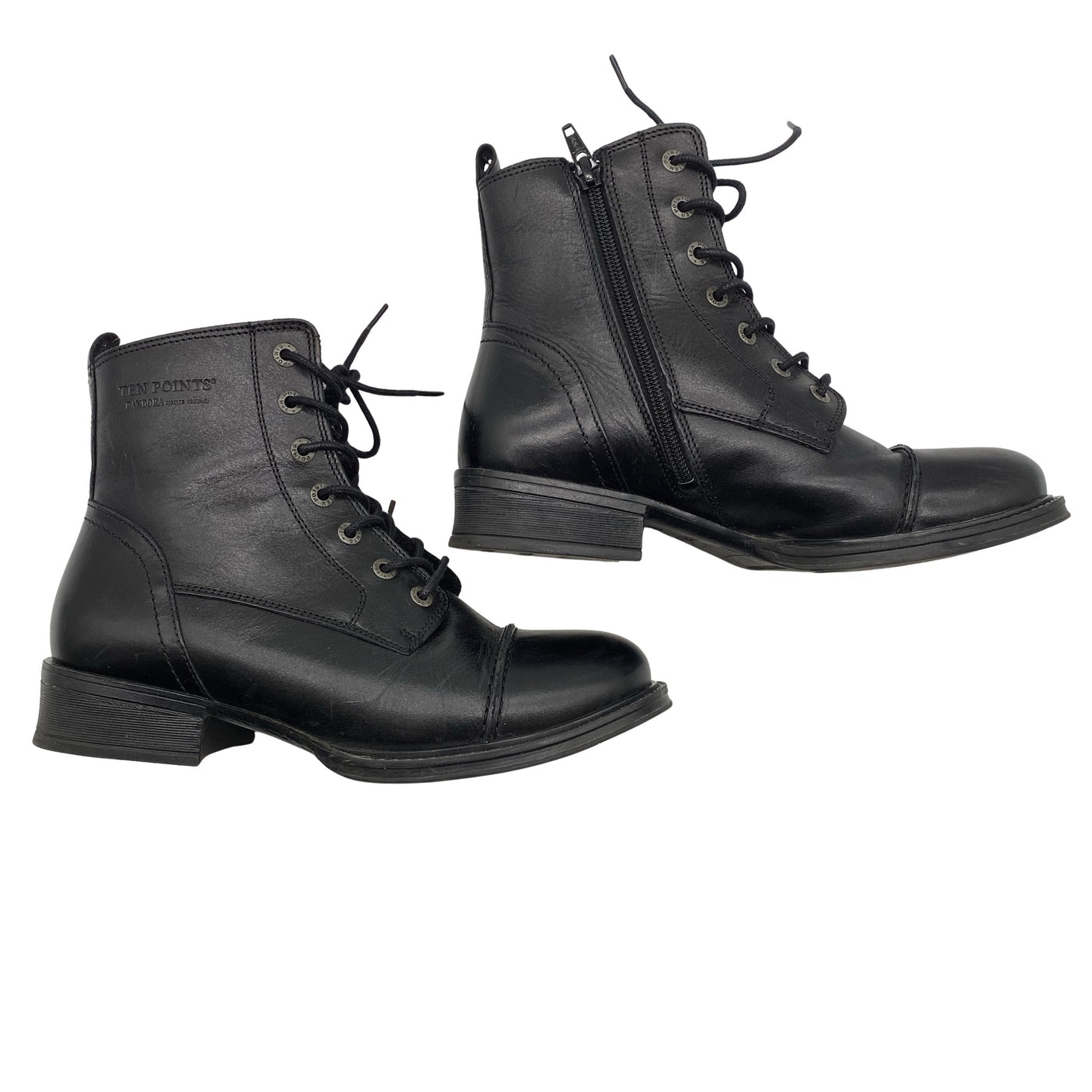 Naisten Ten Points - Nilkkurit, koko 38 - Musta (1)