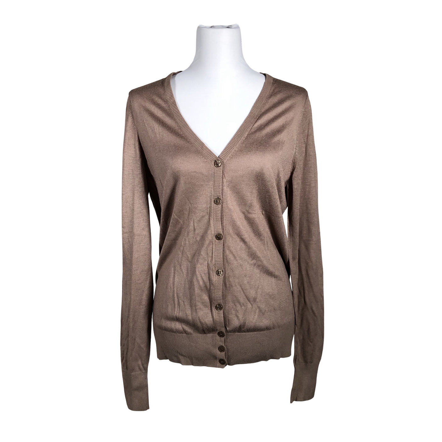 Naisten Designers Remix - Neuletakki, koko 38 - Beige (1)