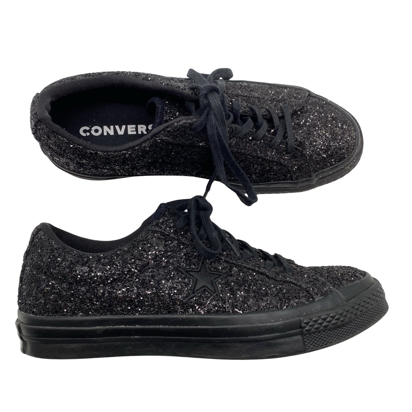 Naisten Converse - Tennarit, koko 38 - Musta (1)