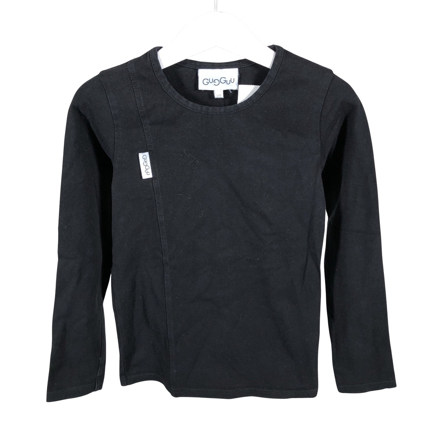 Unisex Gugguu - Trikoopaita, koko 110 - 116 - Musta (1)