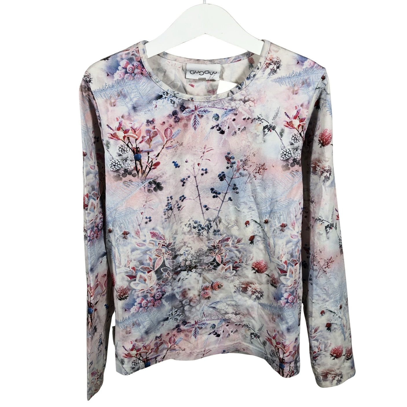 Tyttöjen Gugguu - Trikoopaita, koko 128 - 134 - Vaaleanpunainen (1)