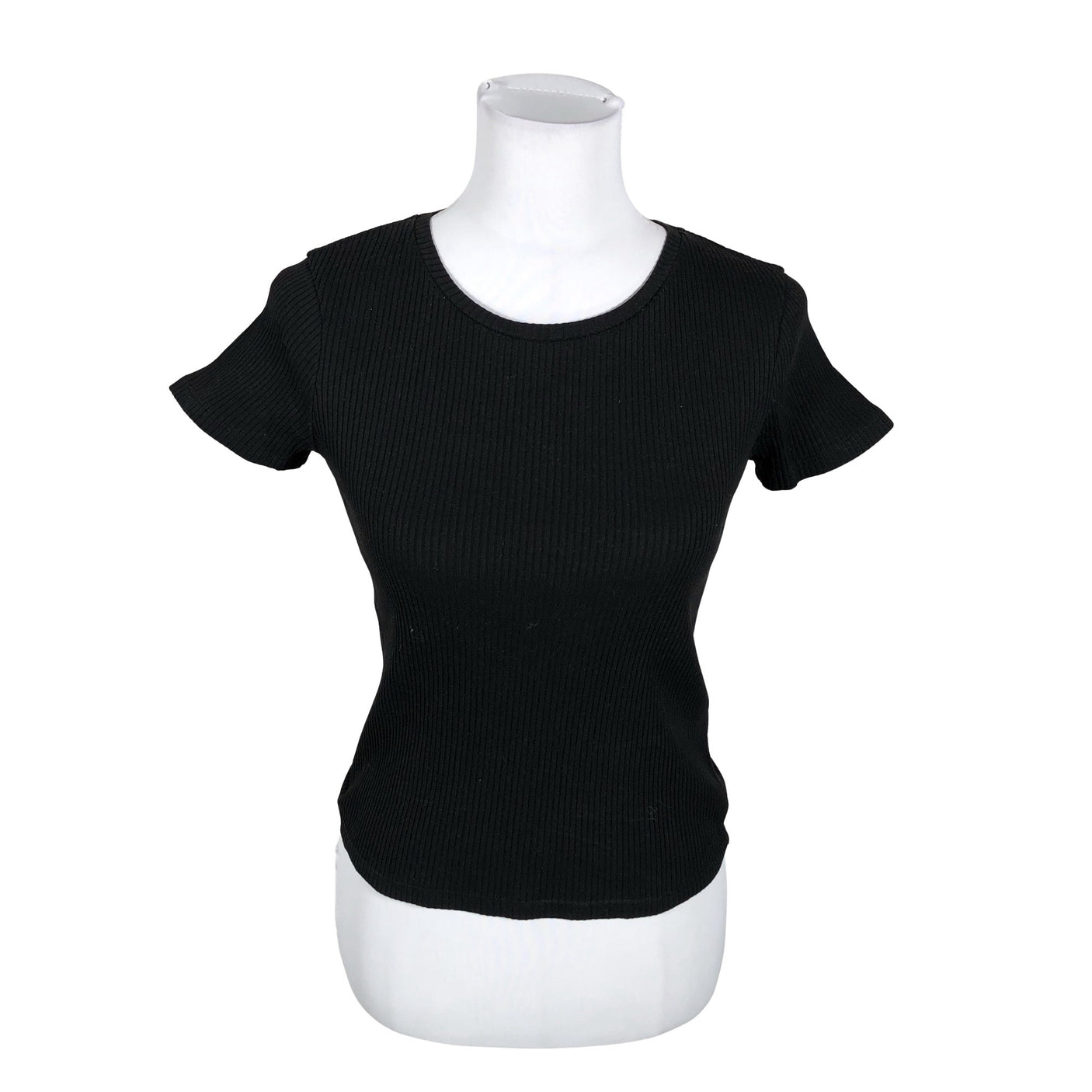 Naisten Lindex - T-paita, koko 34 - Musta (1)