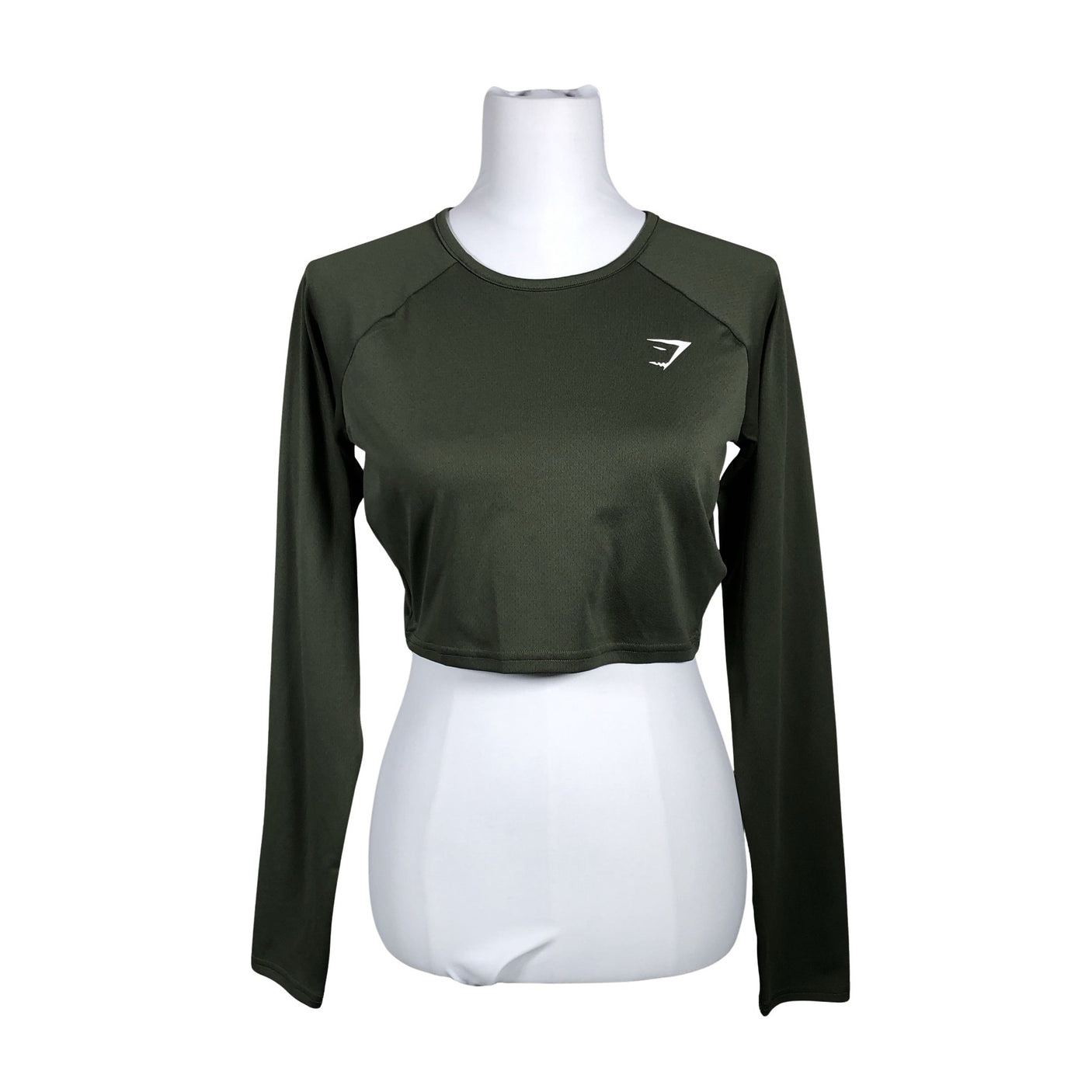 Naisten Gymshark - Urheilupaita, pitkät hihat, koko 38 - Vihreä (1)