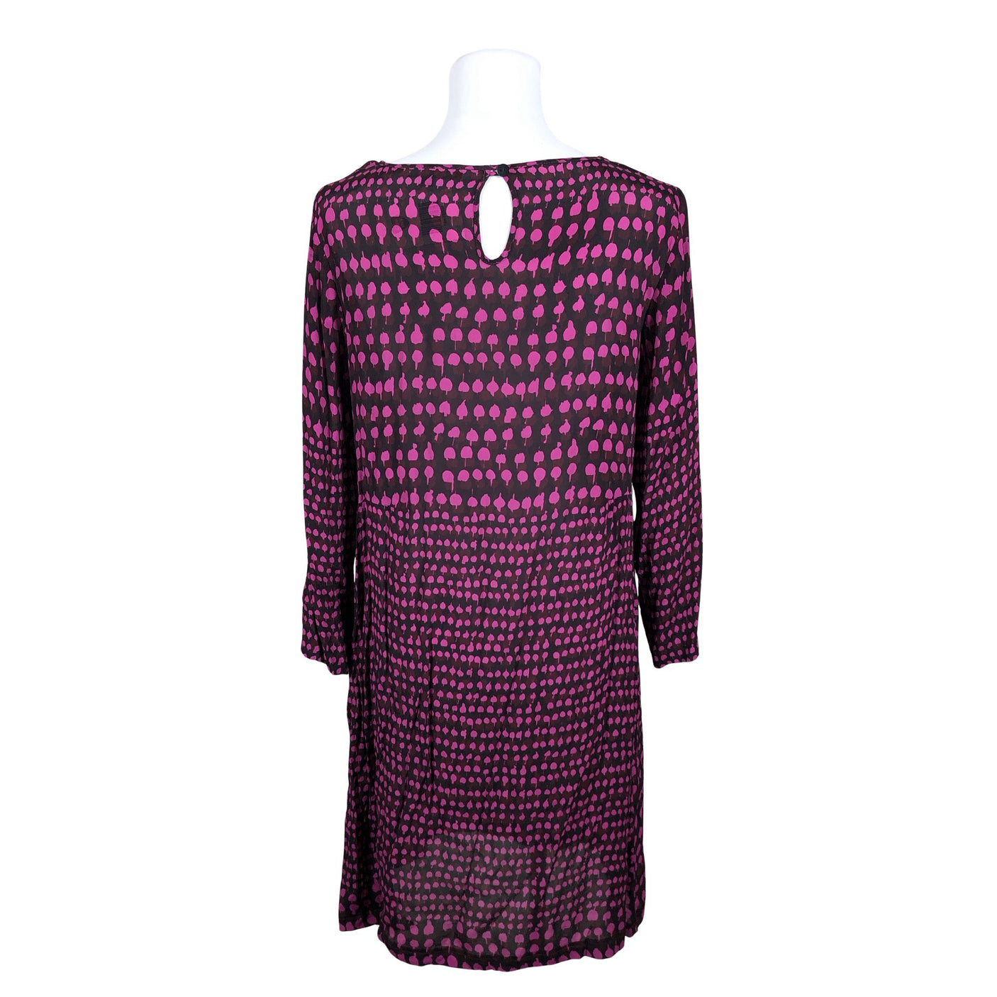Naisten Ritva Falla - Sifonkimekko, koko 40 - Pinkki (2)