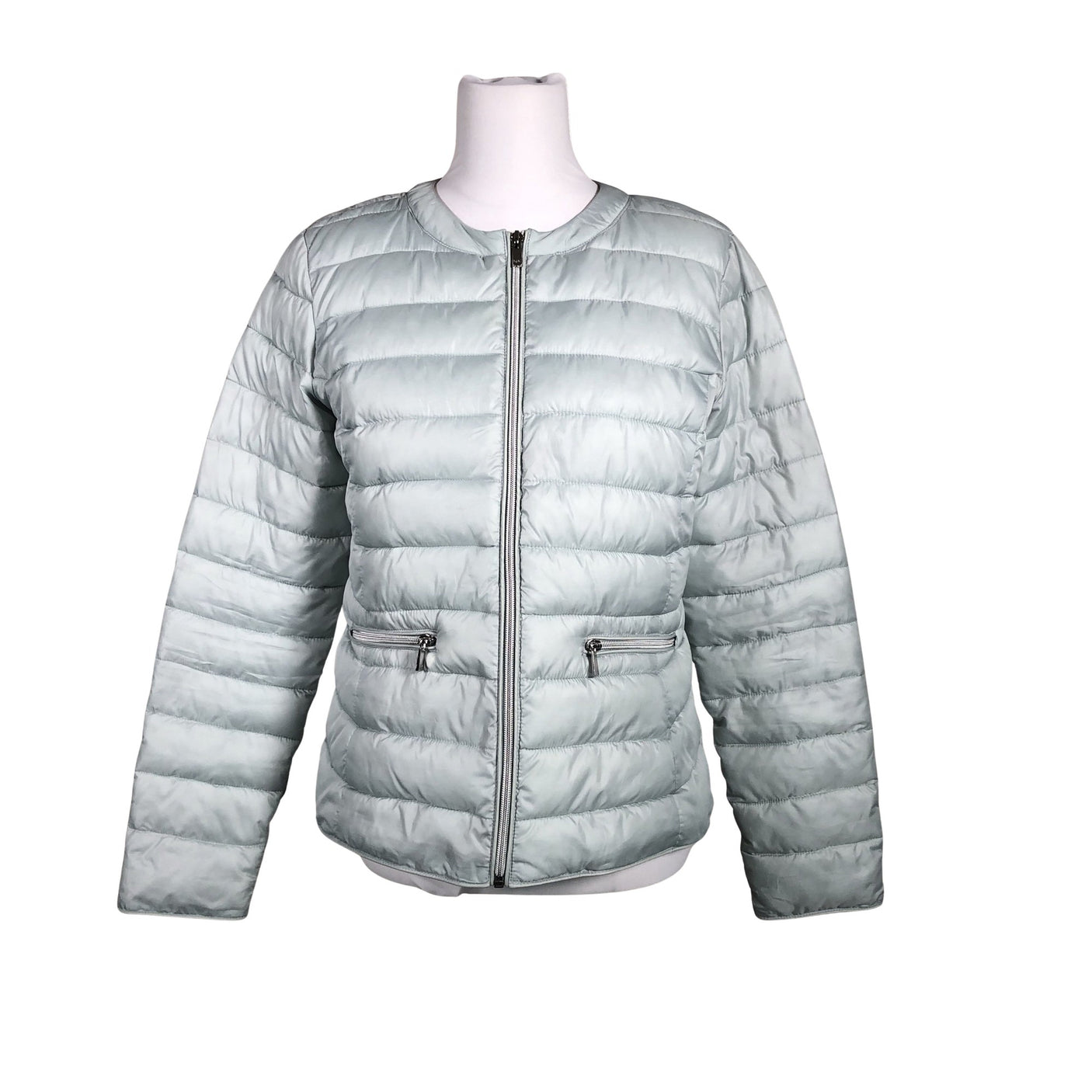 Naisten Saki - Kevyttoppatakki, koko 40 - Vaaleansininen (1)