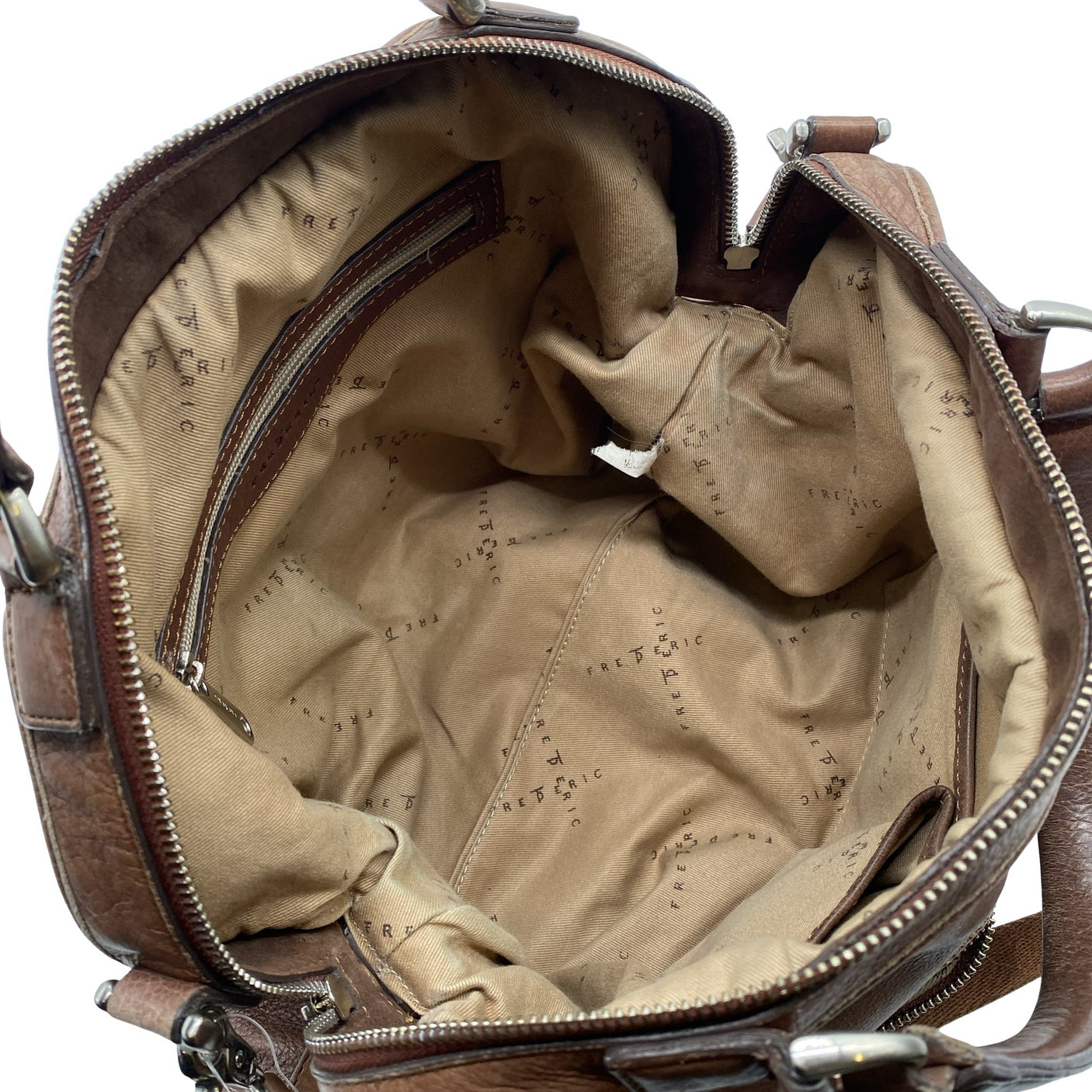 Naisten Frederic - Käsilaukku, koko Maxi - Ruskea (2)