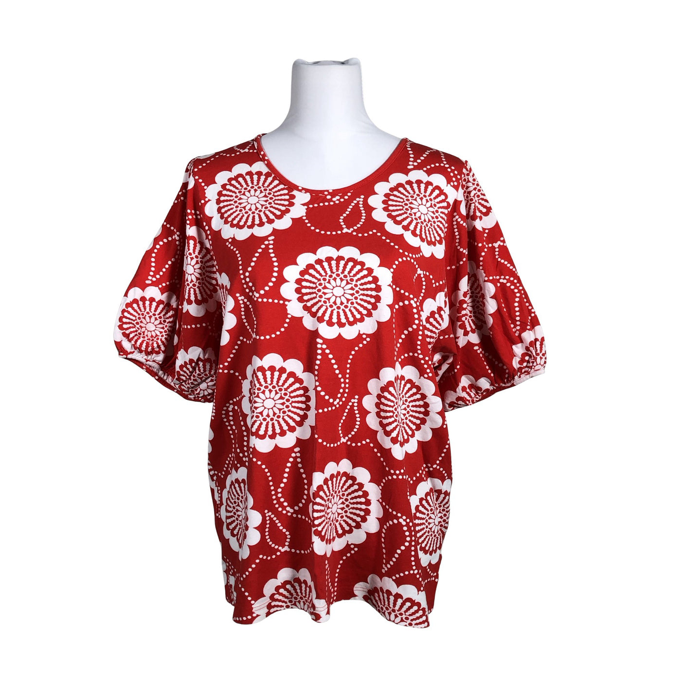 Naisten Nanso - Trikootunika, koko 40 - Punainen (1)