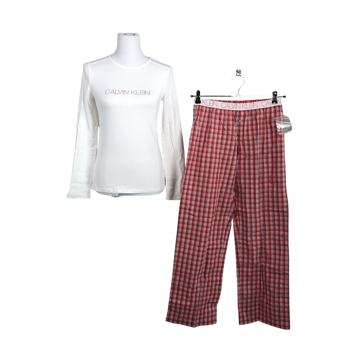 Naisten Calvin Klein - Yöasu, koko 36 - Punainen (1)