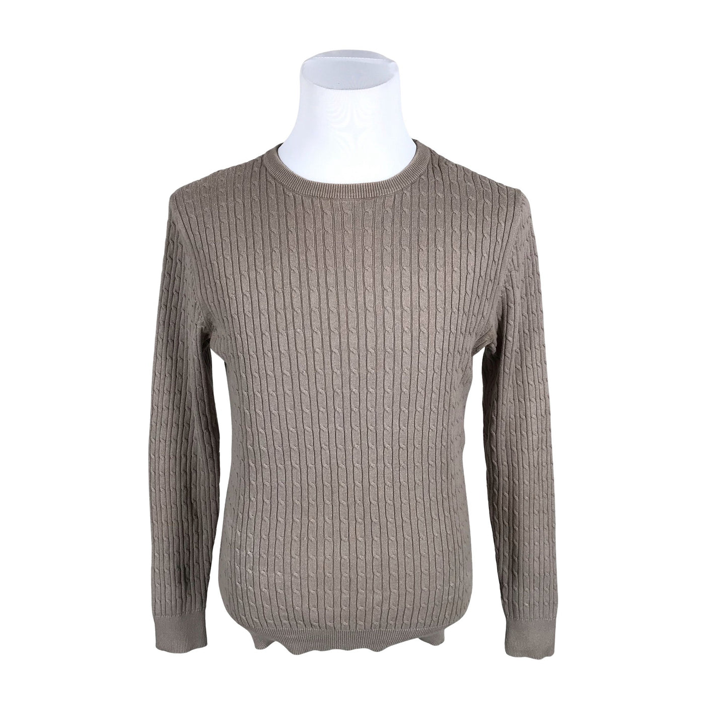 Miesten John Henric - Neulepaita, koko M - Beige (1)