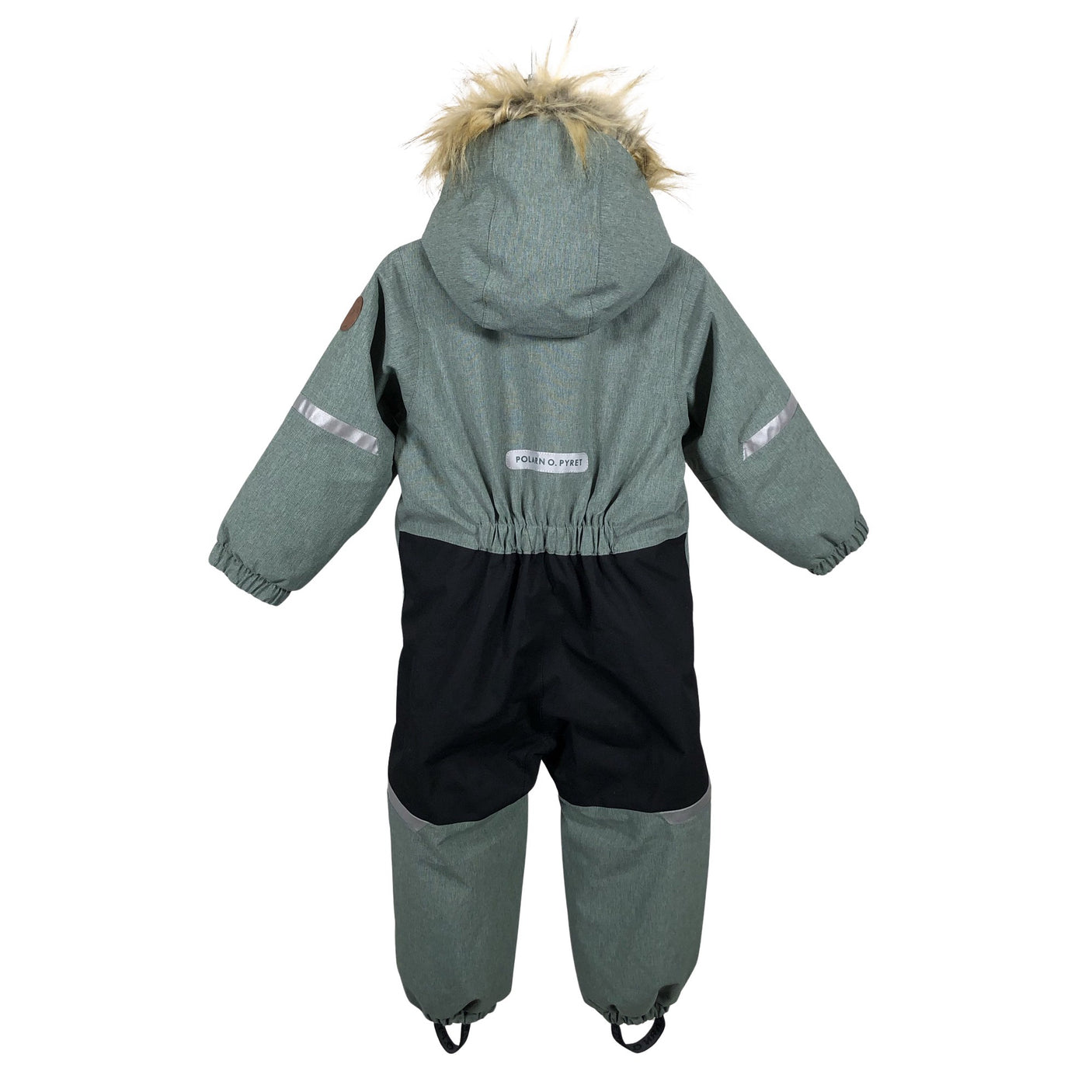 Unisex Polarn O. Pyret - Toppahaalari, koko 98 - 104 - Vihreä (2)