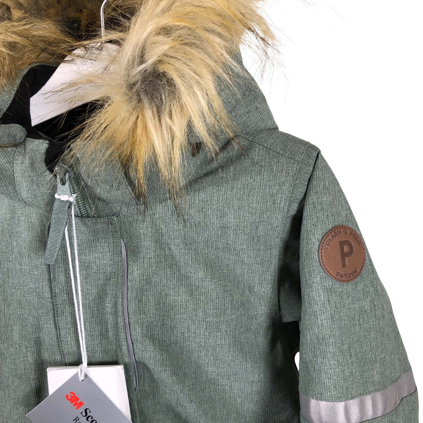 Unisex Polarn O. Pyret - Toppahaalari, koko 98 - 104 - Vihreä (3)
