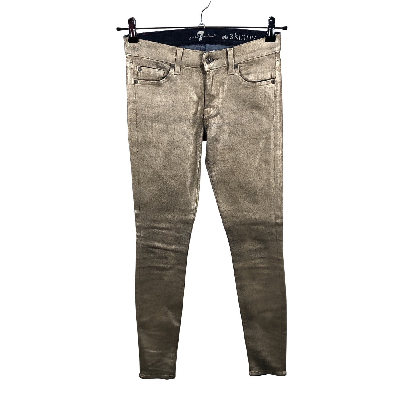 Naisten 7 for all mankind - Farkut, koko W27 - Kulta (1)