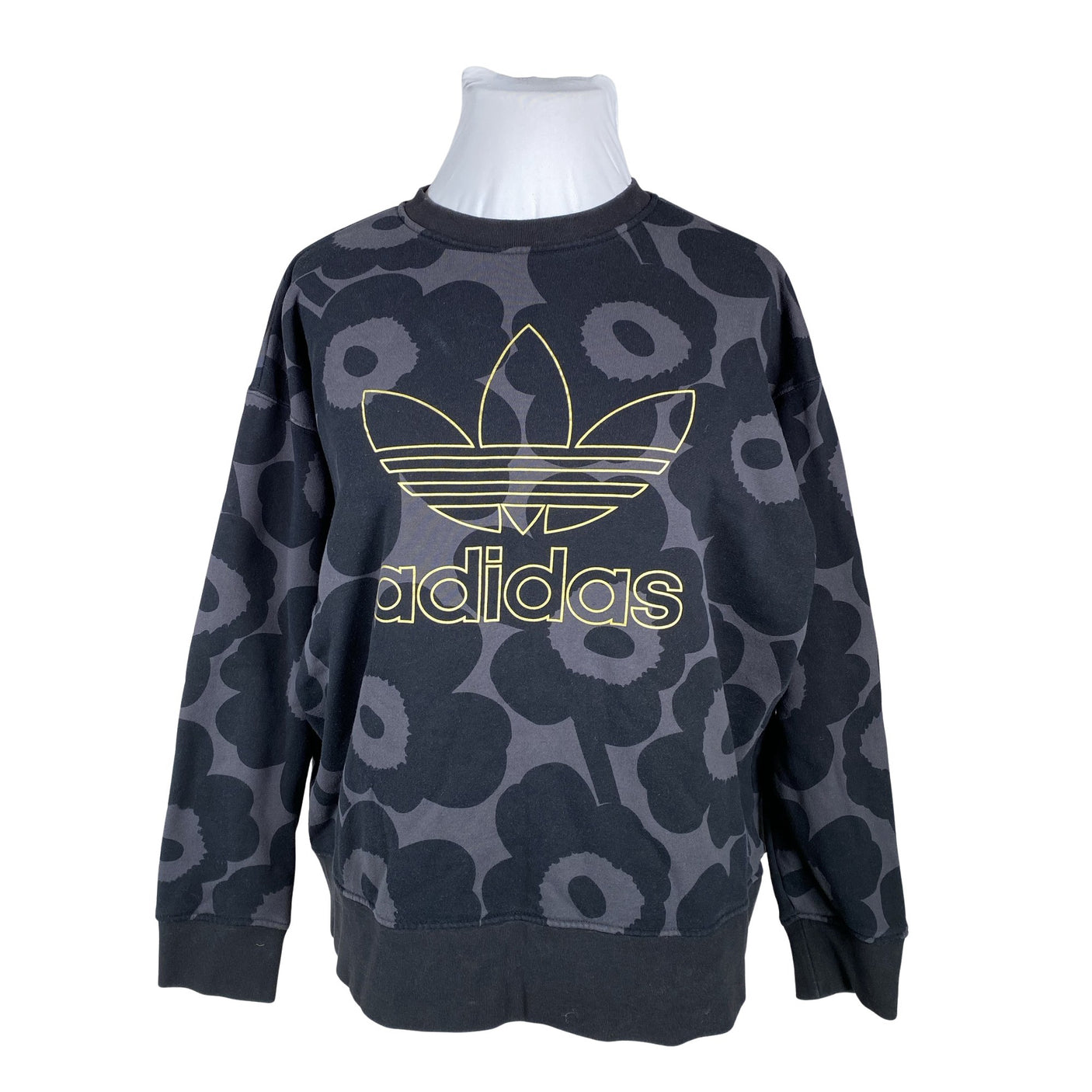Naisten Adidas - Collegepaita, koko 46 - Harmaa (1)