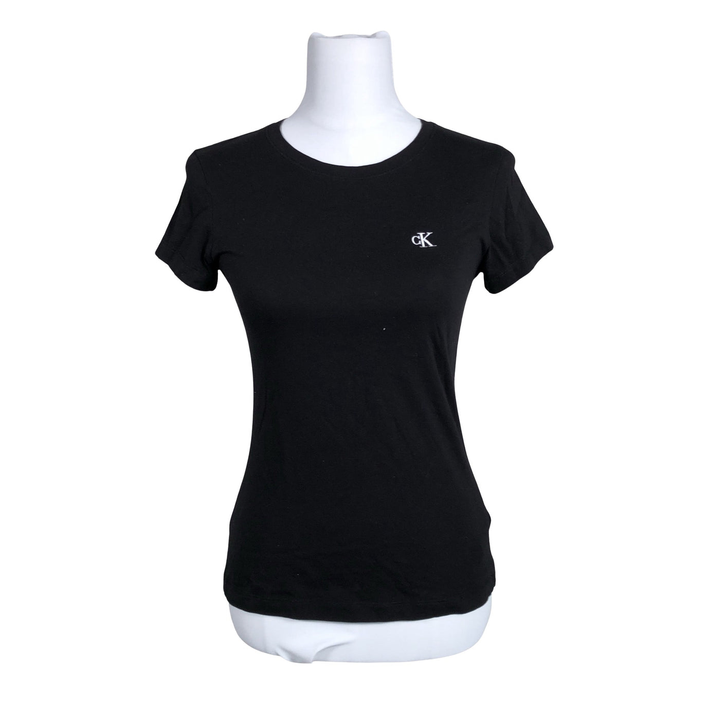 Naisten Calvin Klein - T-paita, koko 36 - Musta (1)