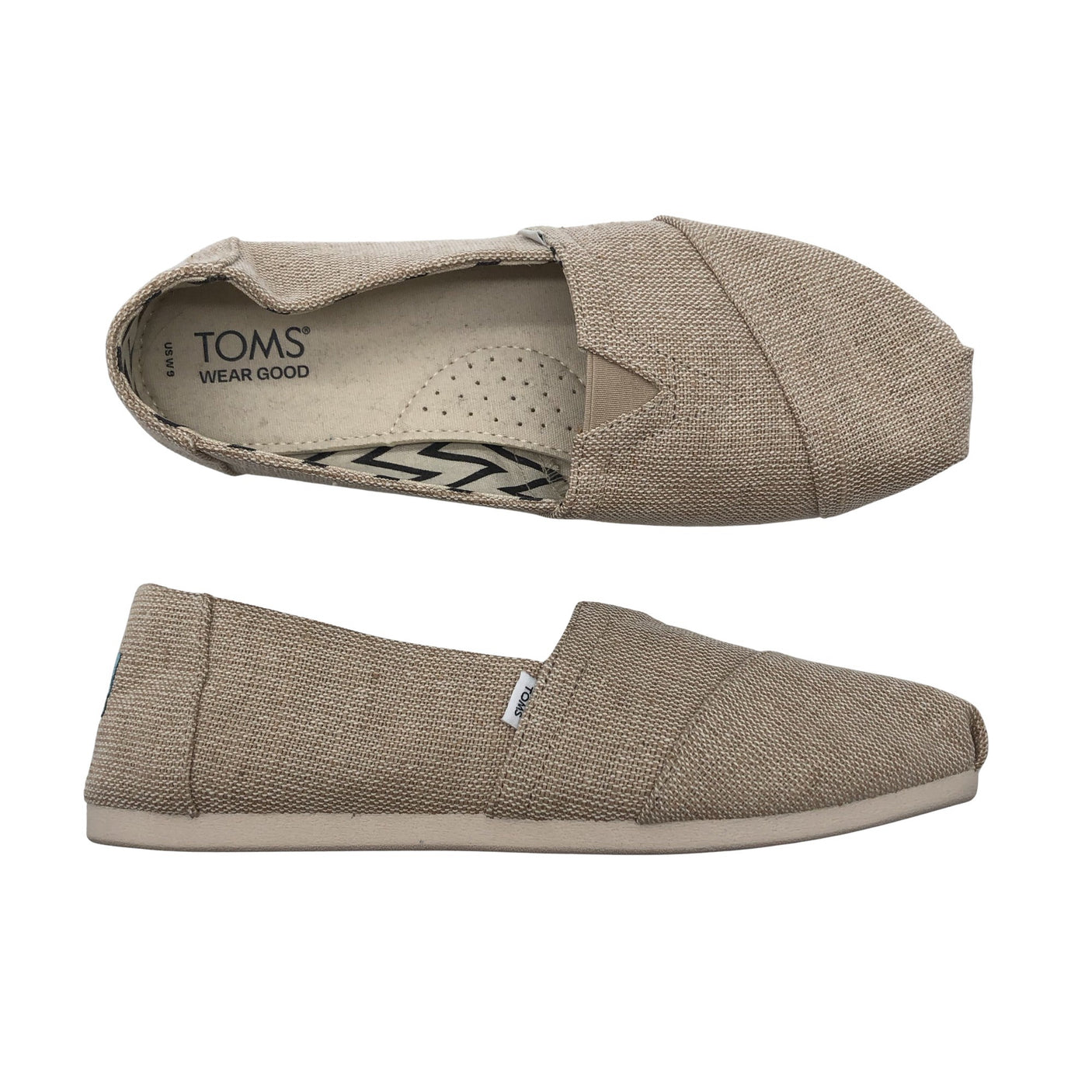 Naisten Toms - Loaferit, koko 39 - Beige (1)