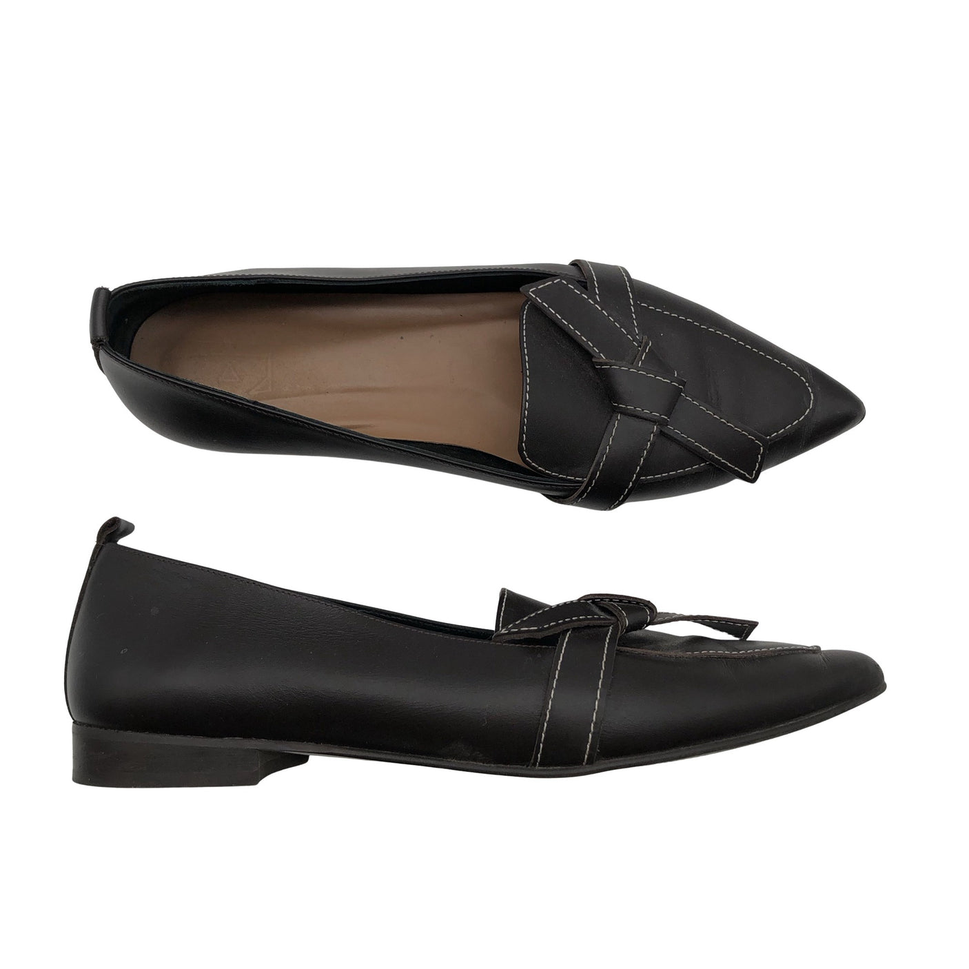 Naisten Flattered - Loaferit, koko 39 - Ruskea (1)