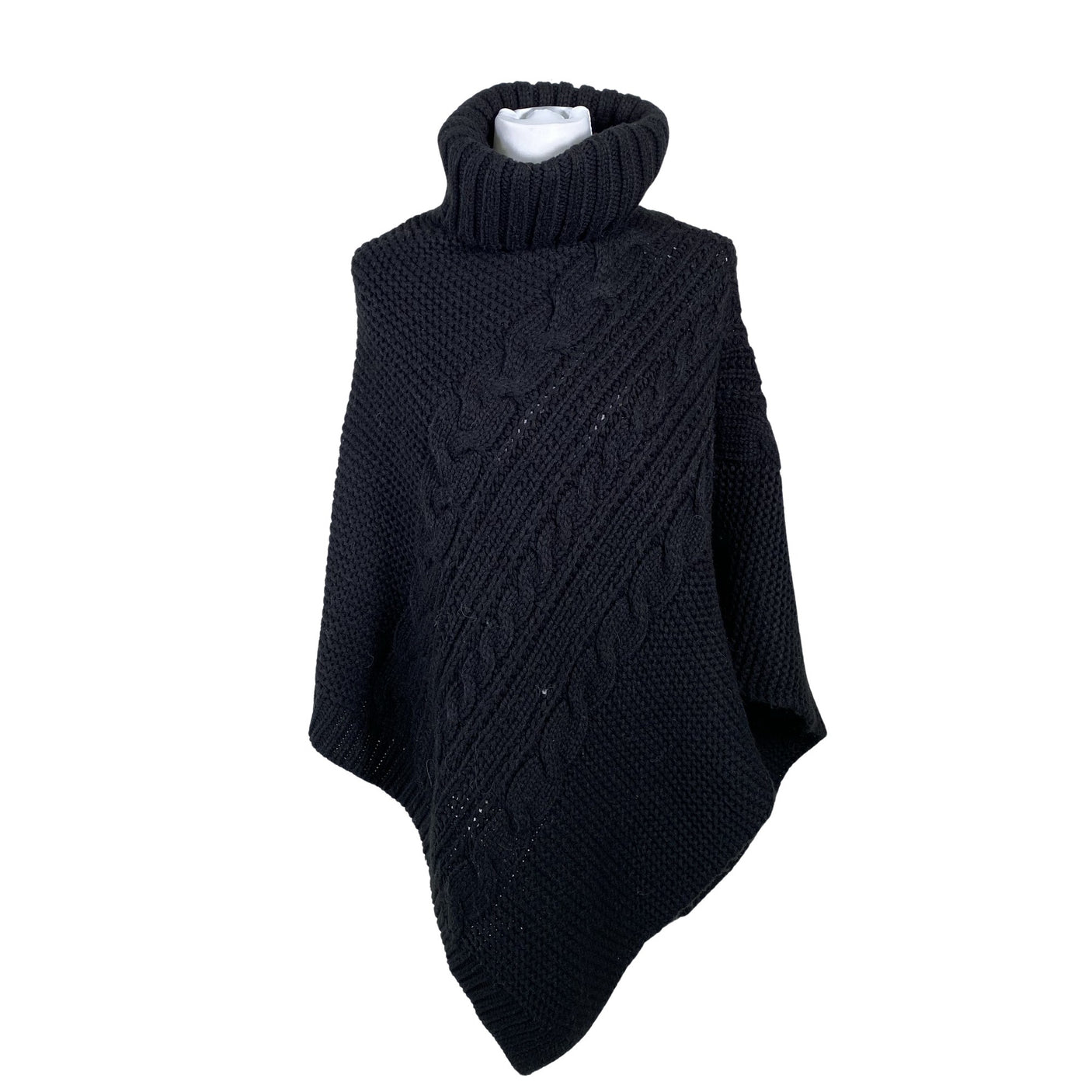 Naisten Esprit - Poncho, koko 40 - Musta (1)