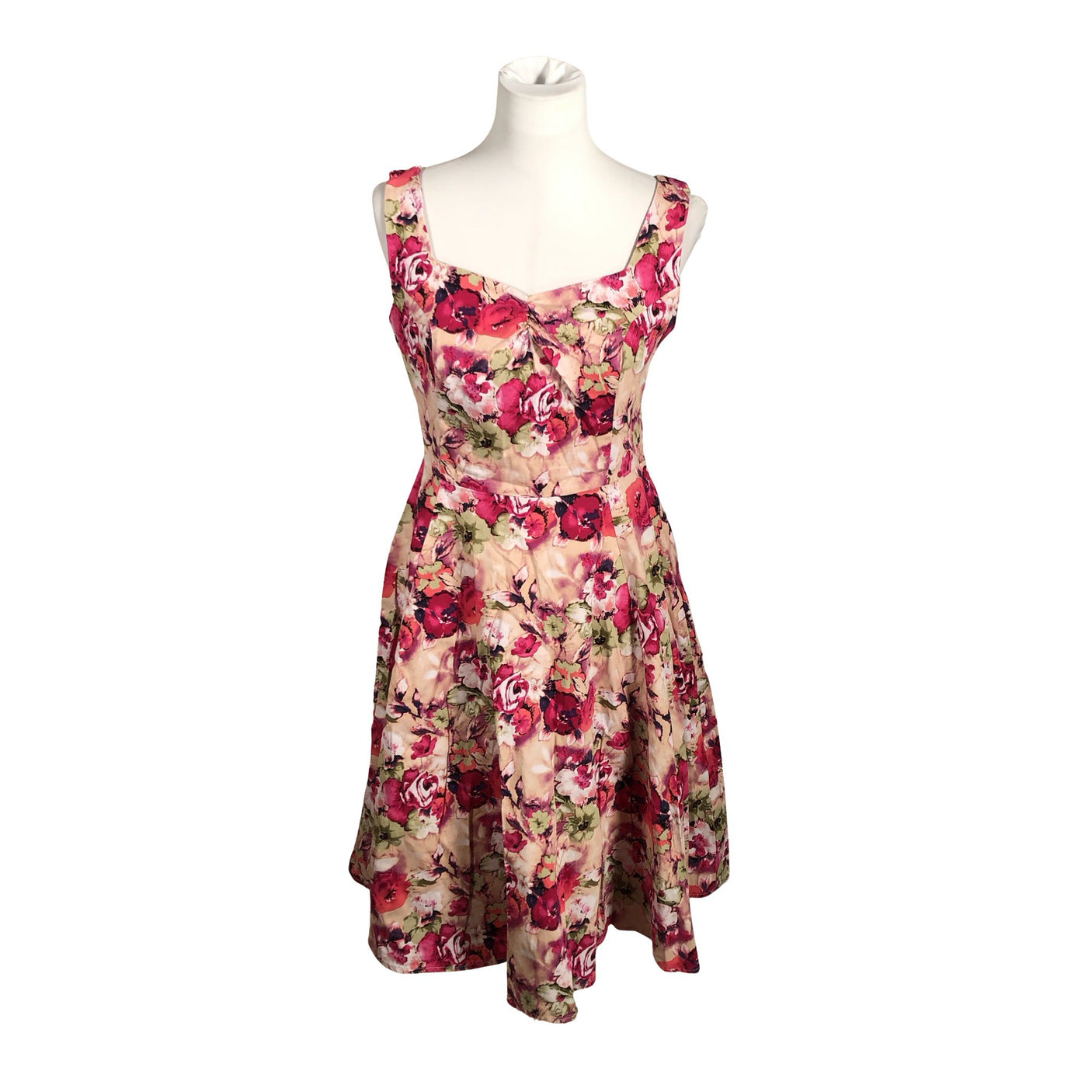 Naisten Hearts & Roses - Kangasmekko, koko 42 - Pinkki (1)