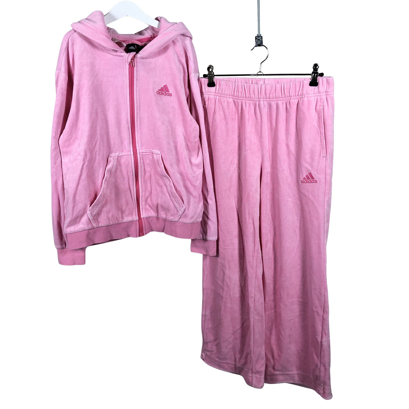 Tyttöjen Adidas - Collegeasu, koko 146 - 152 - Vaaleanpunainen (1)
